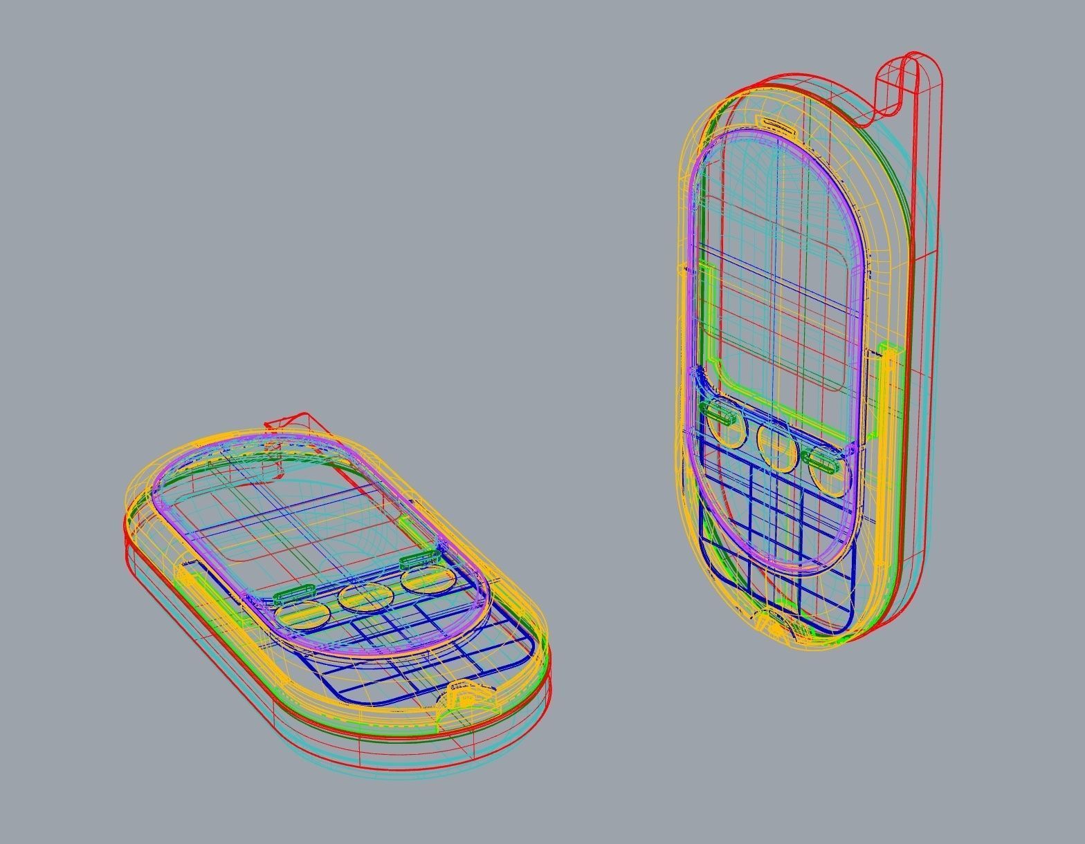 Mobile Phone Smart phone Design 3D print model_7