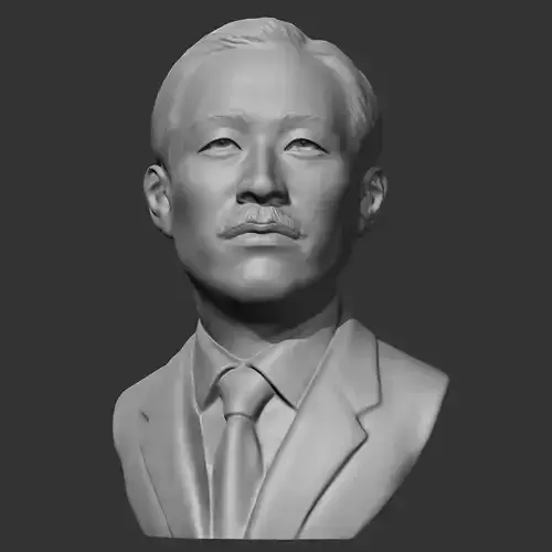 Ahn Chang-ho 3D print model