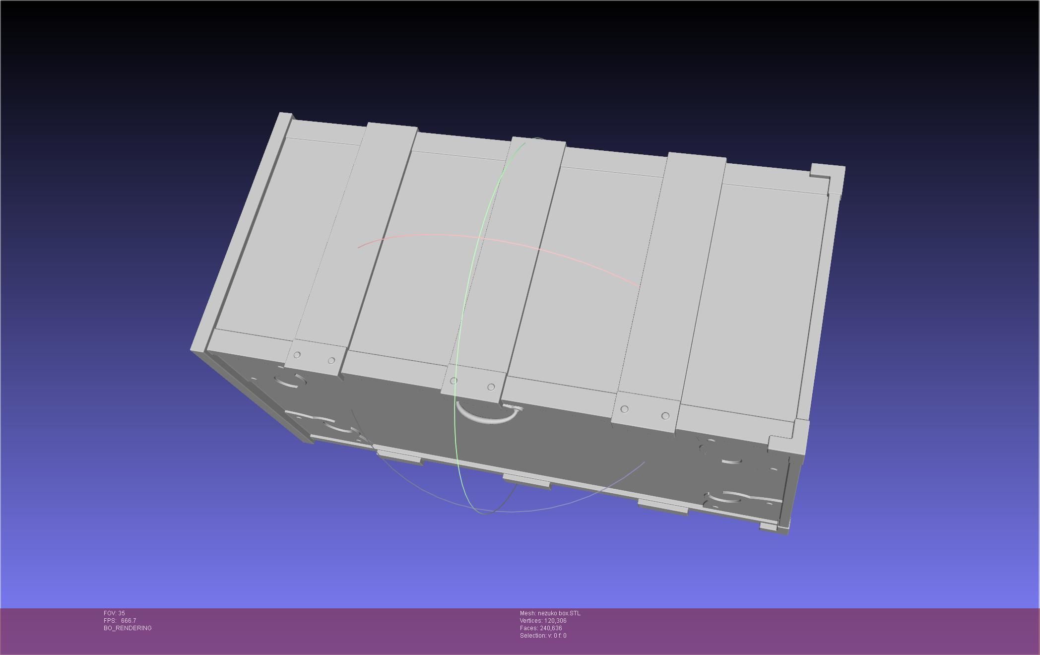 Demon Slayer Nezuko Box 3D print model_43