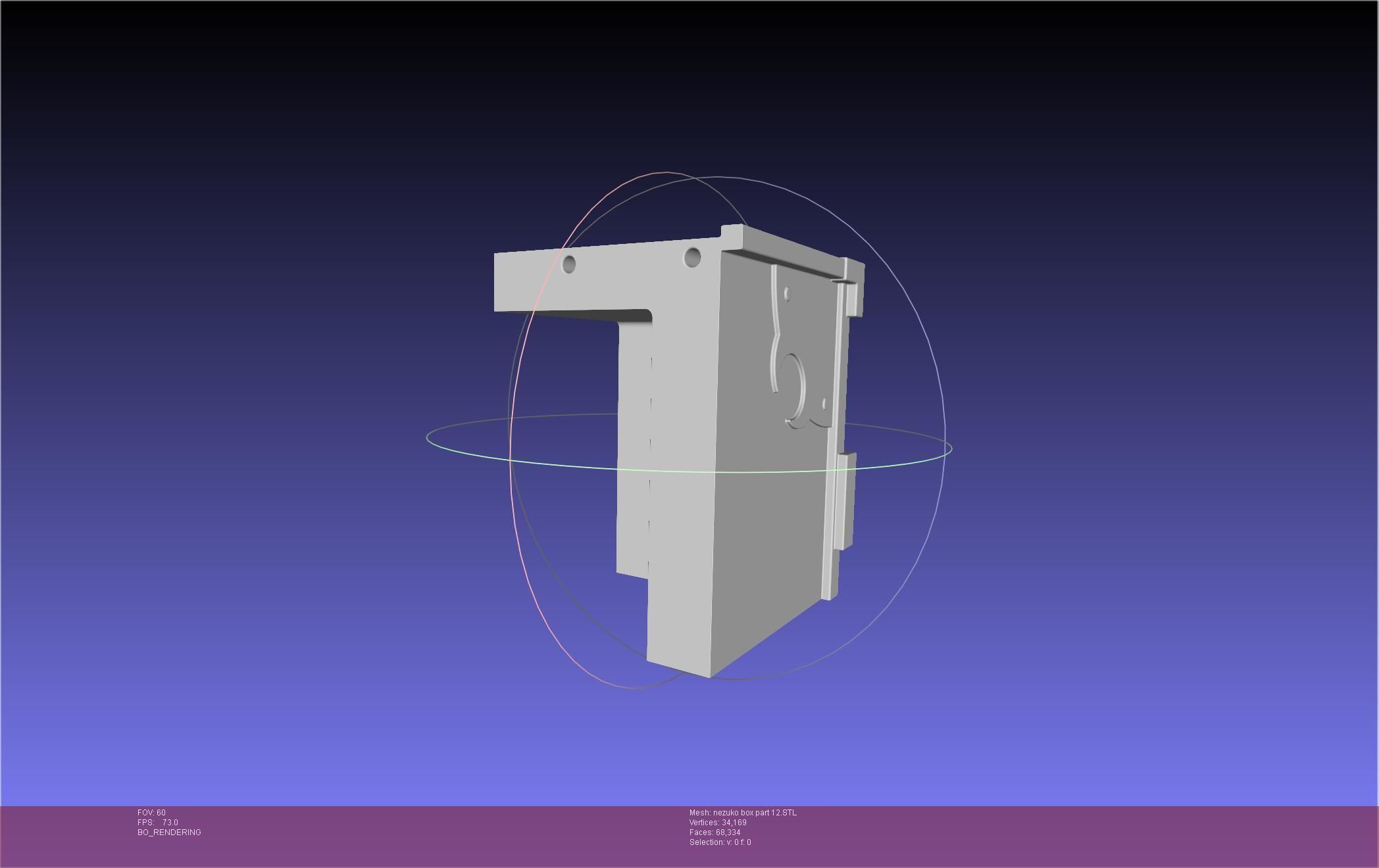 Demon Slayer Nezuko Box 3D print model_142