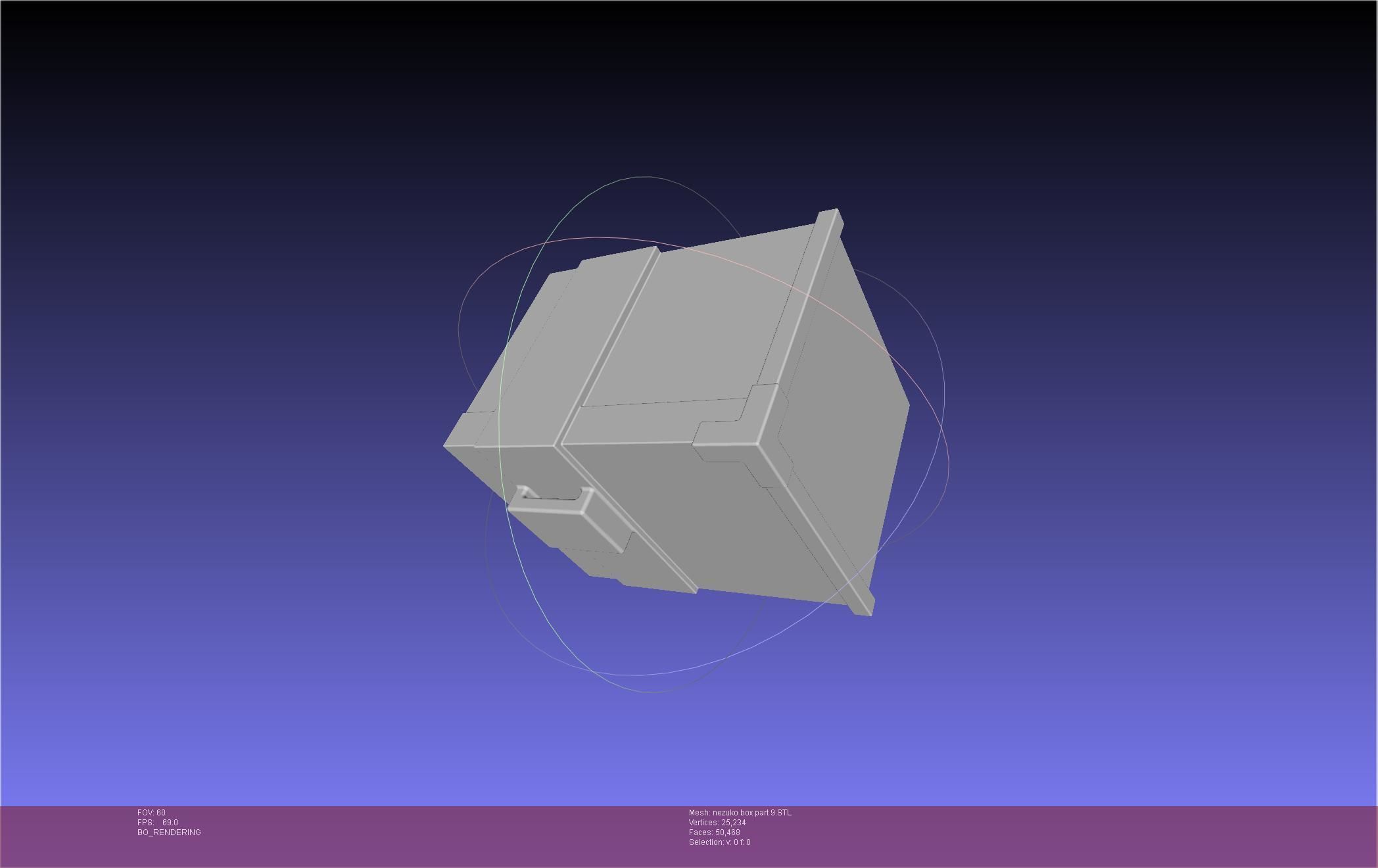 Demon Slayer Nezuko Box 3D print model_133