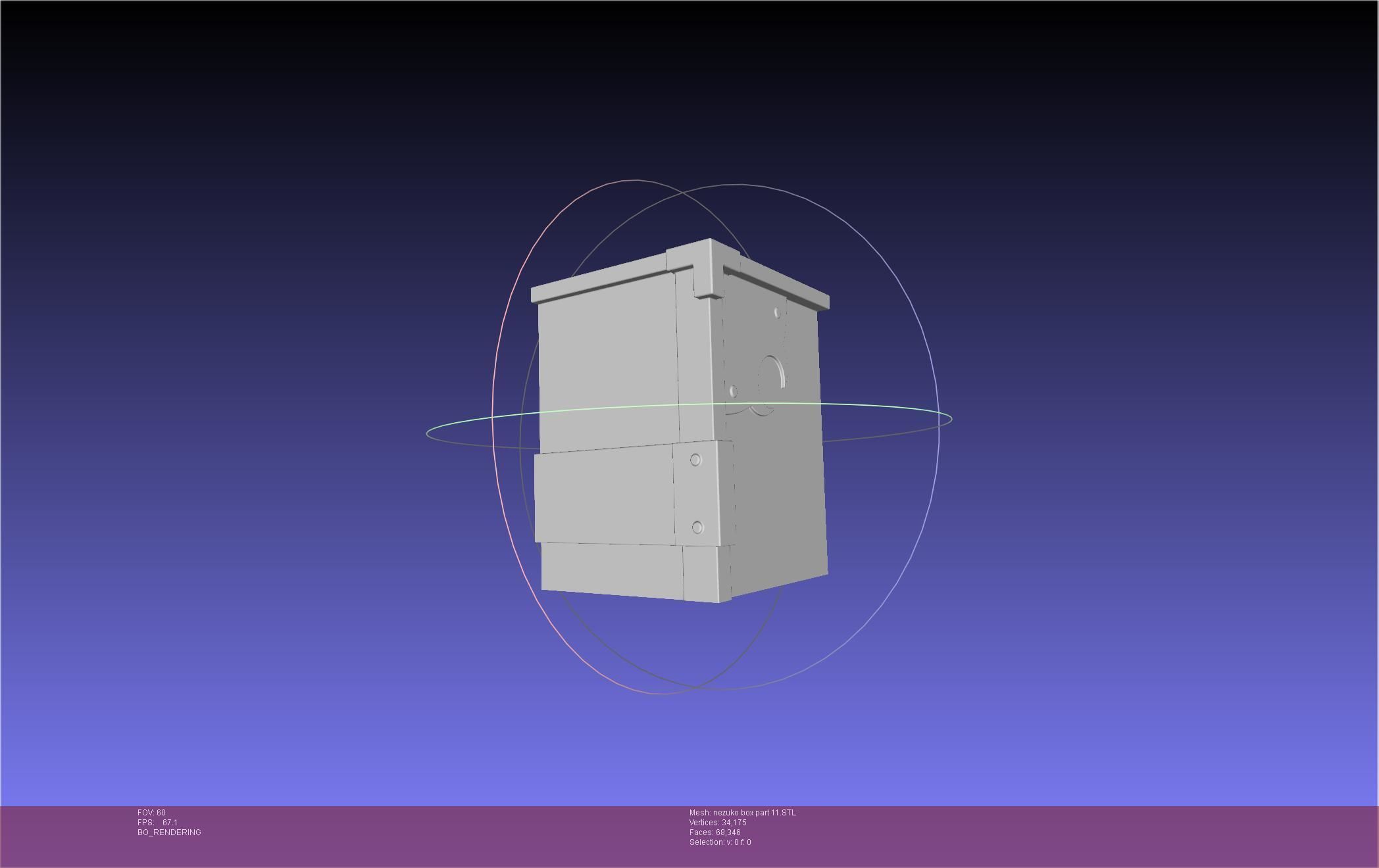 Demon Slayer Nezuko Box 3D print model_135