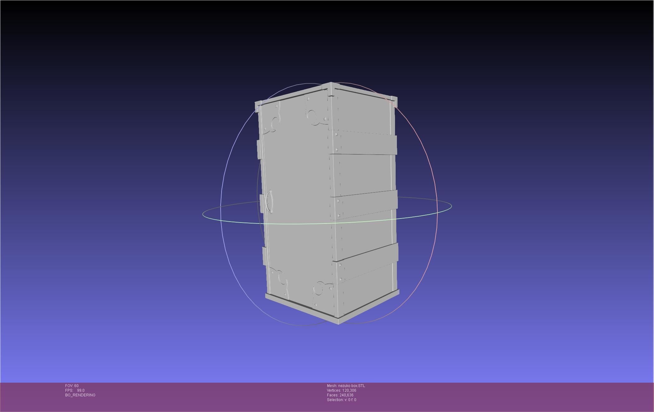 Demon Slayer Nezuko Box 3D print model_6