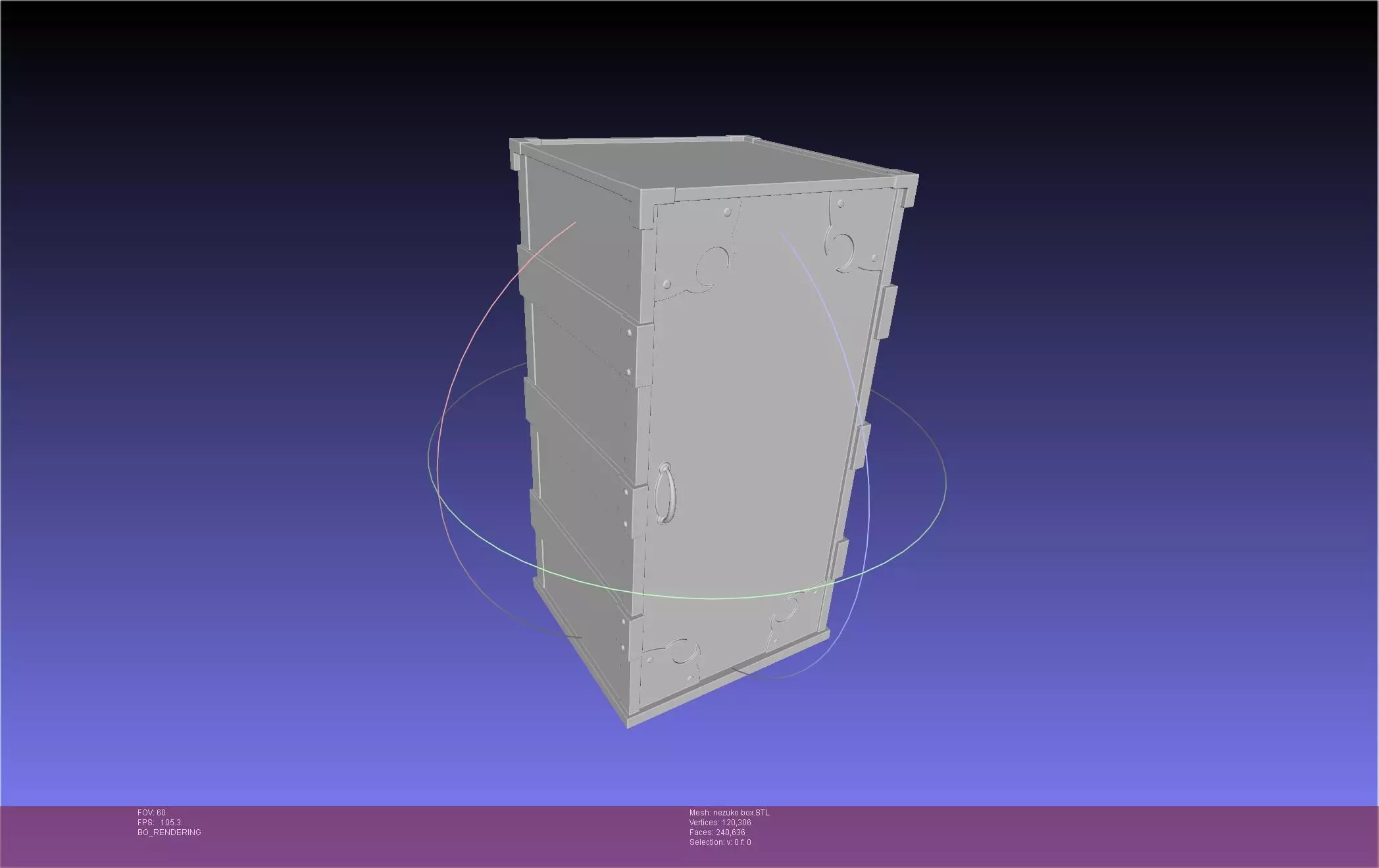 Demon Slayer Nezuko Box 3D print model_0