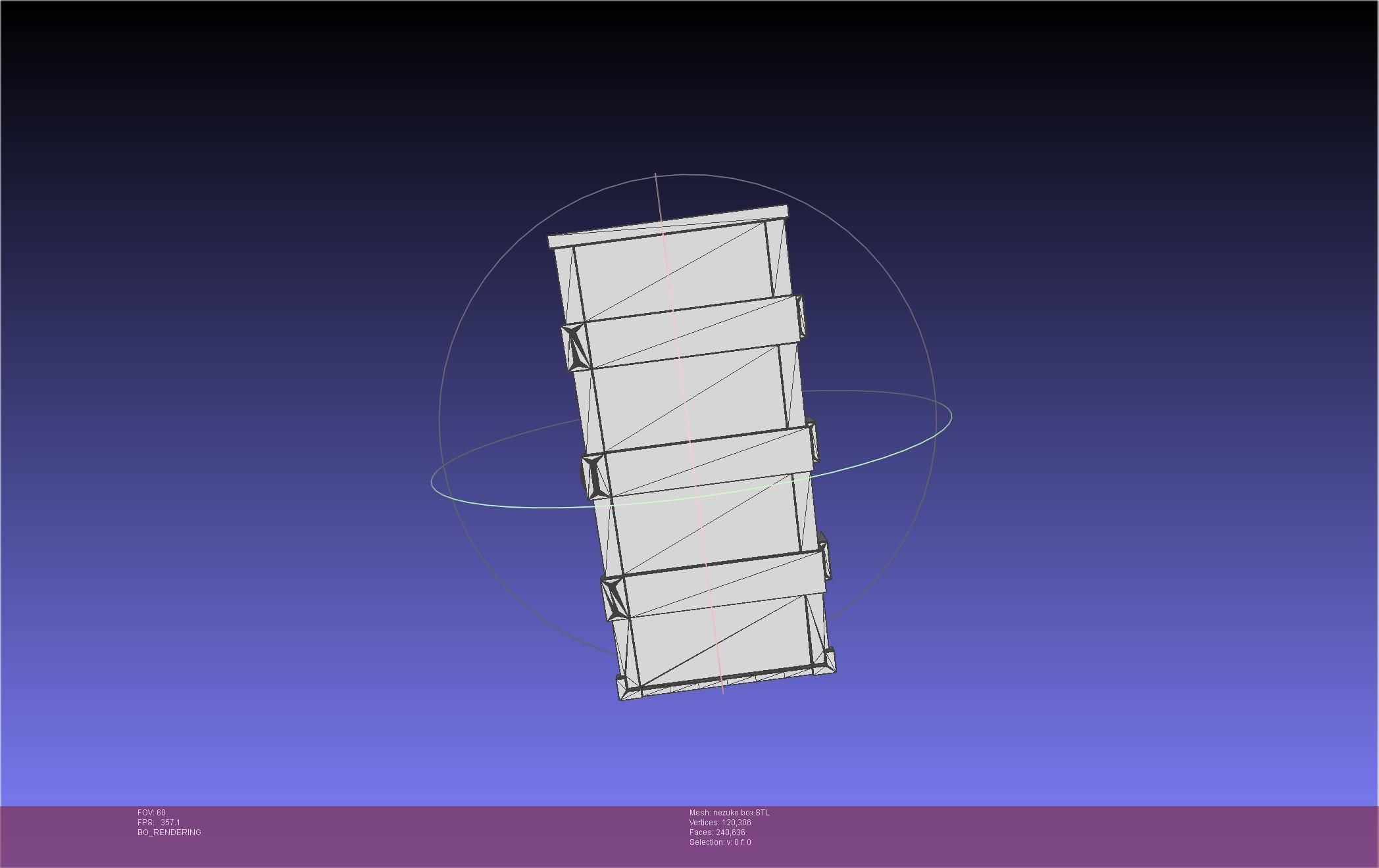 Demon Slayer Nezuko Box 3D print model_23