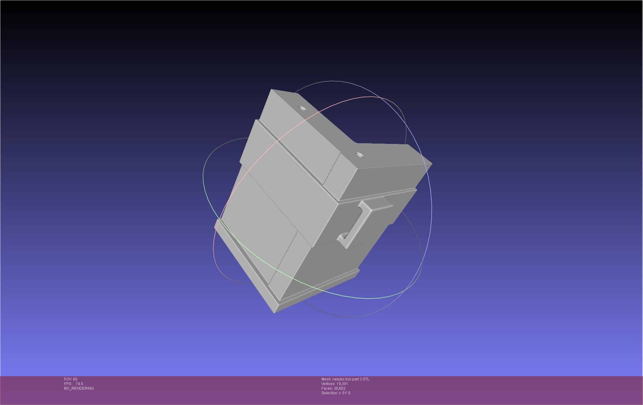 Demon Slayer Nezuko Box 3D print model_85