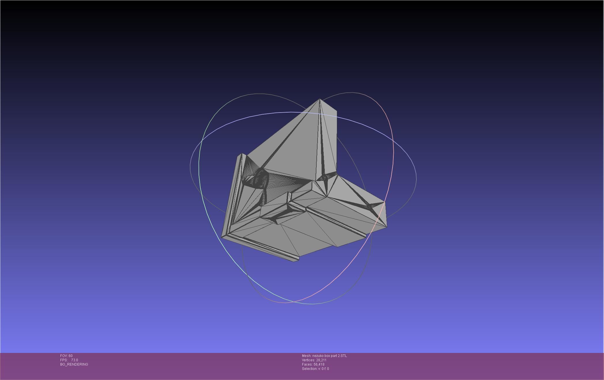 Demon Slayer Nezuko Box 3D print model_80