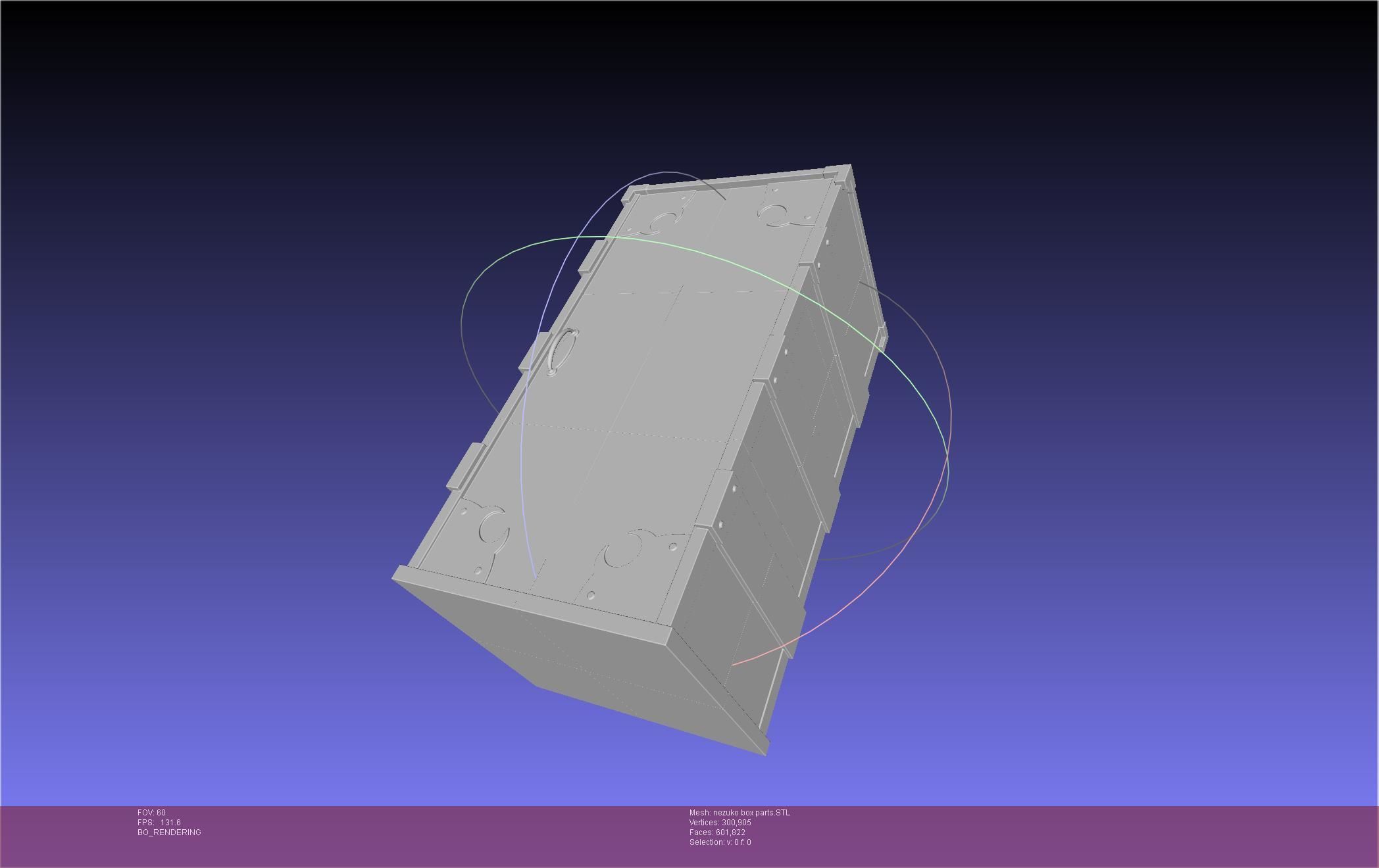 Demon Slayer Nezuko Box 3D print model_51