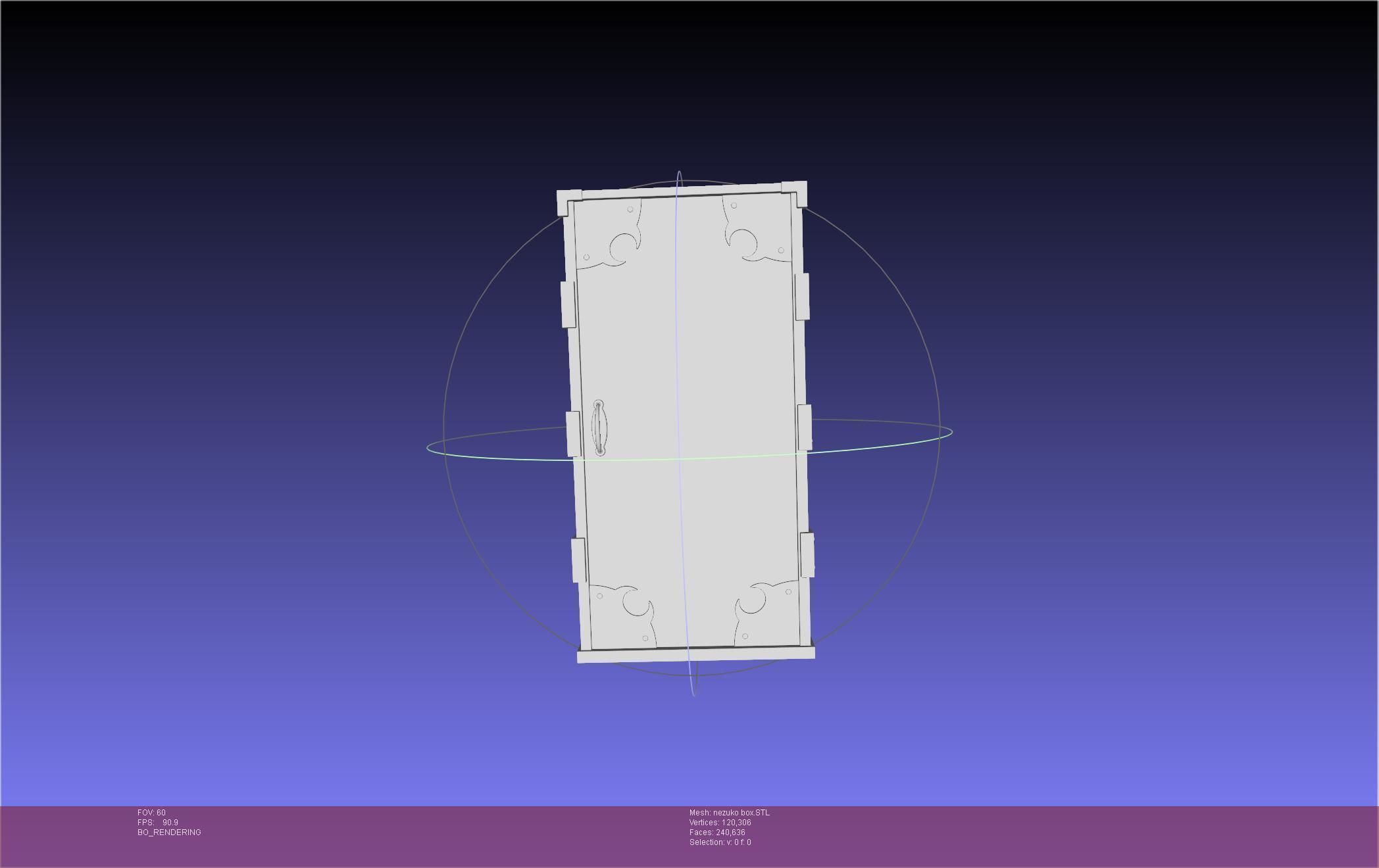 Demon Slayer Nezuko Box 3D print model_4