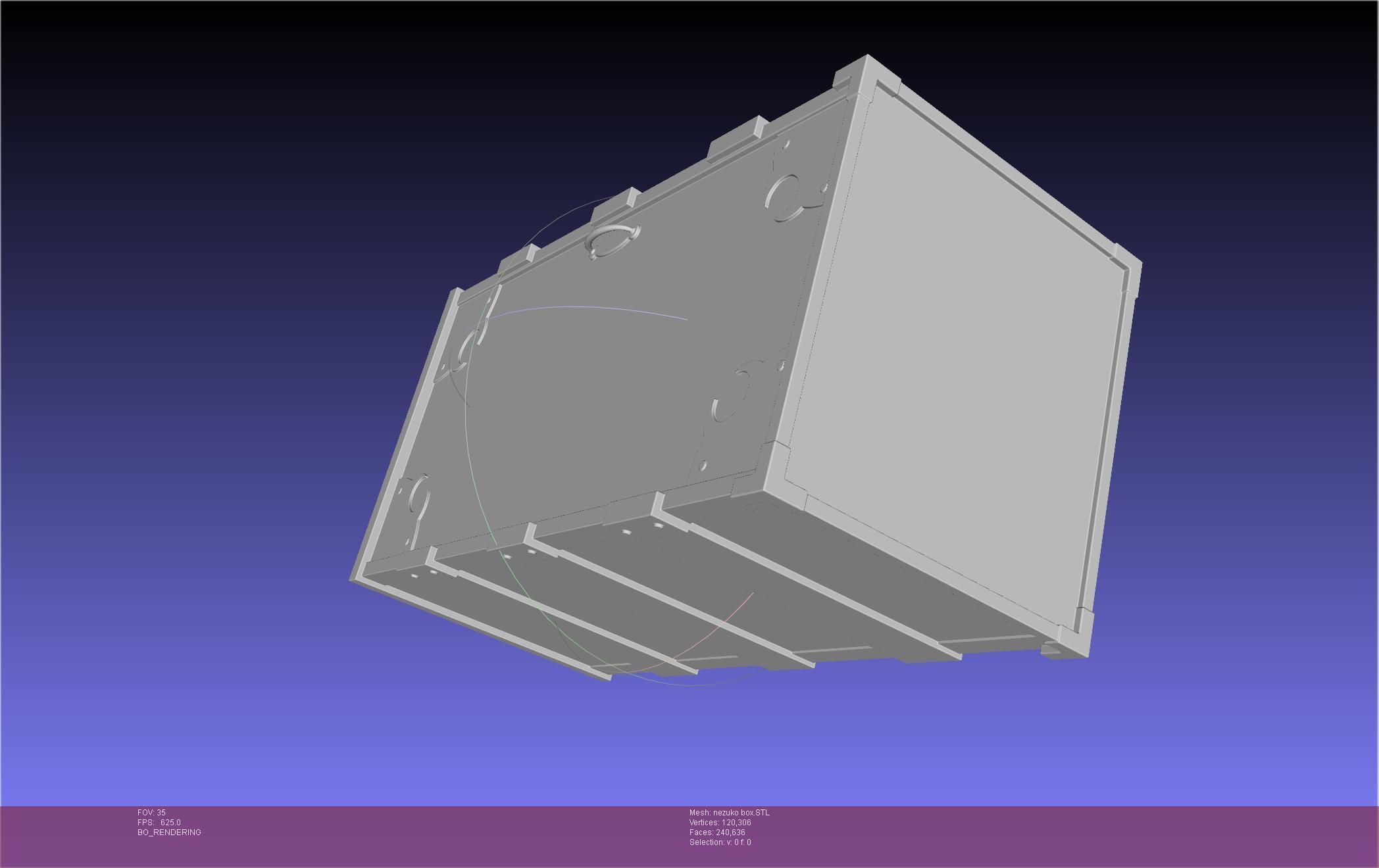 Demon Slayer Nezuko Box 3D print model_49