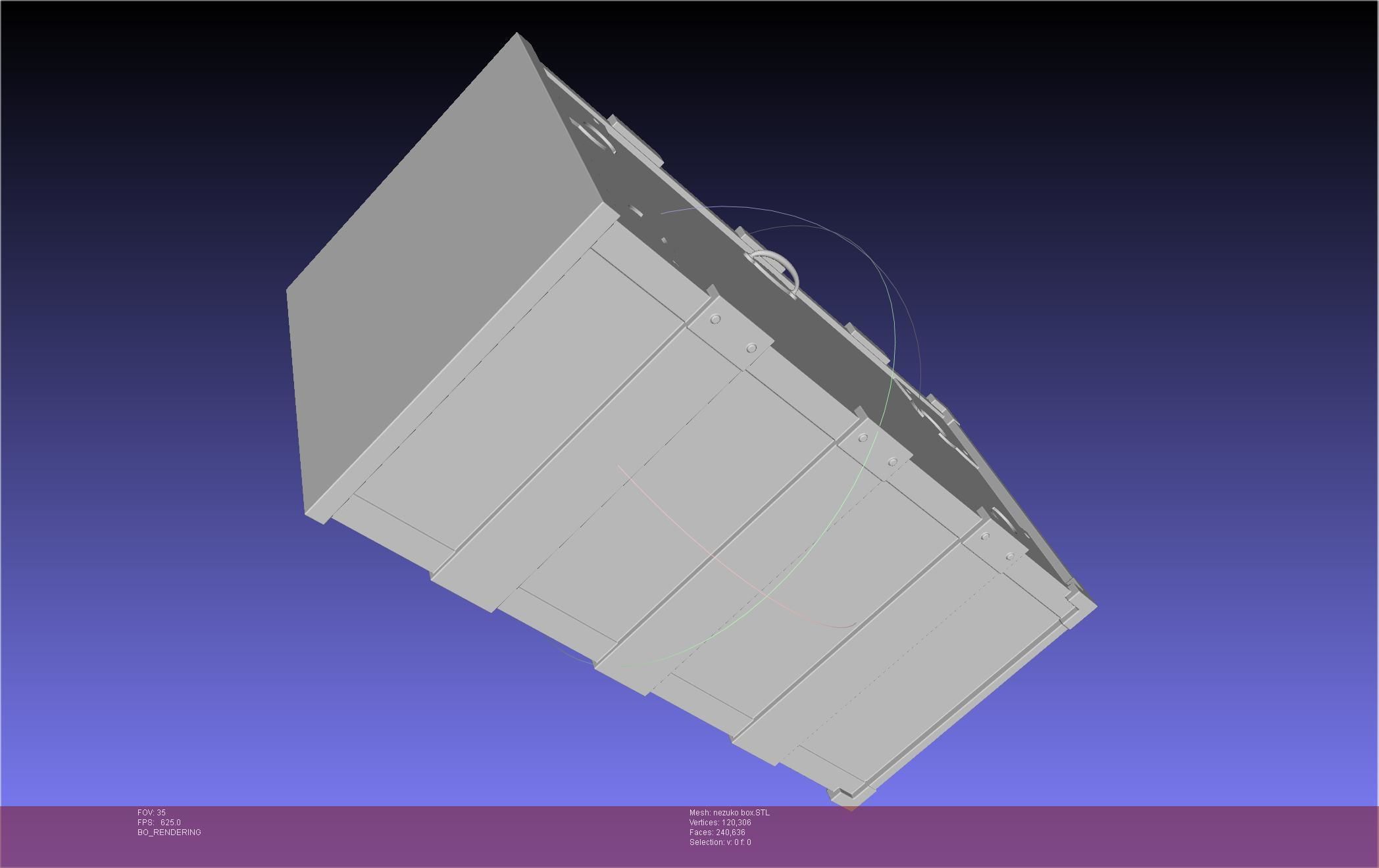 Demon Slayer Nezuko Box 3D print model_50