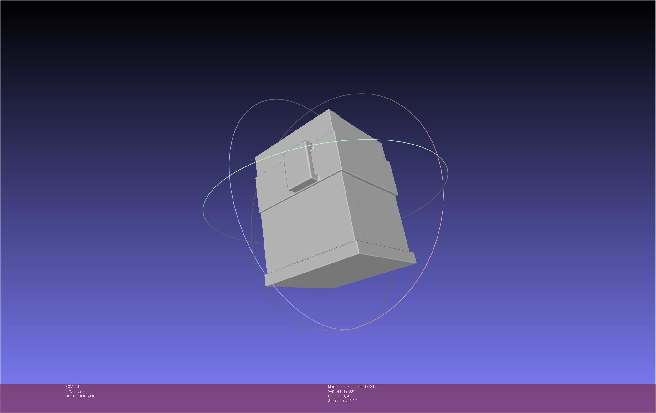 Demon Slayer Nezuko Box 3D print model_90