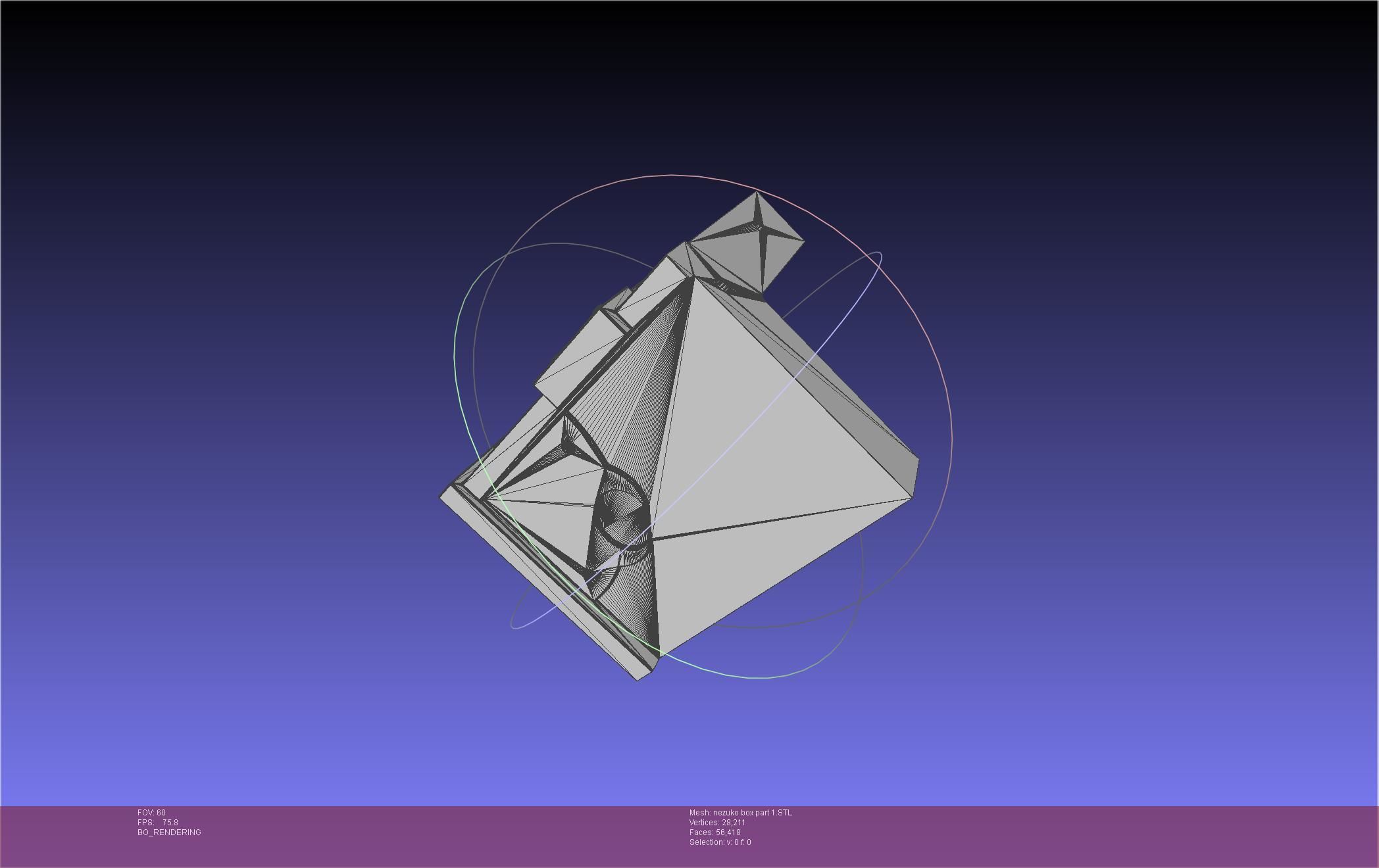 Demon Slayer Nezuko Box 3D print model_75