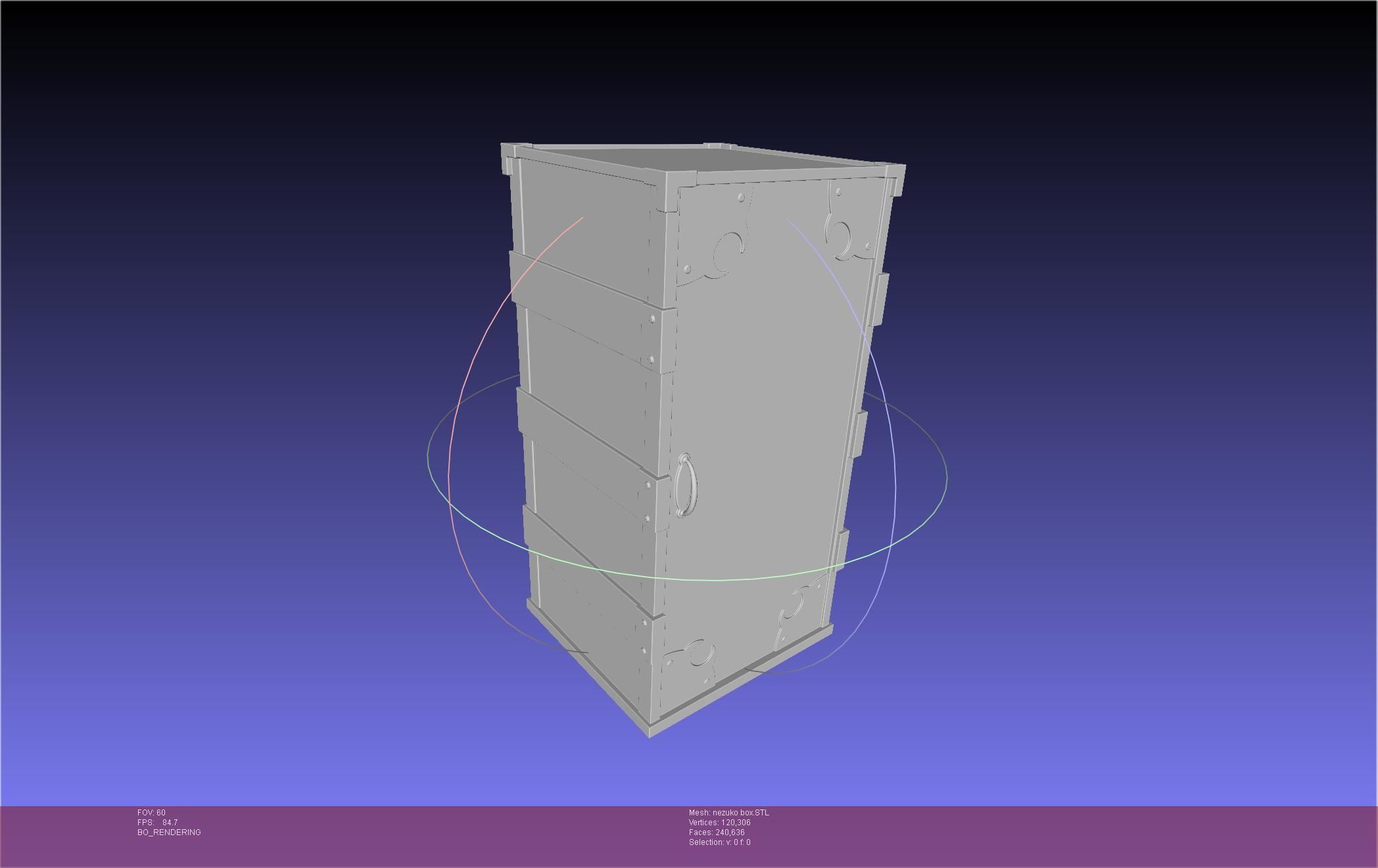 Demon Slayer Nezuko Box 3D print model_1