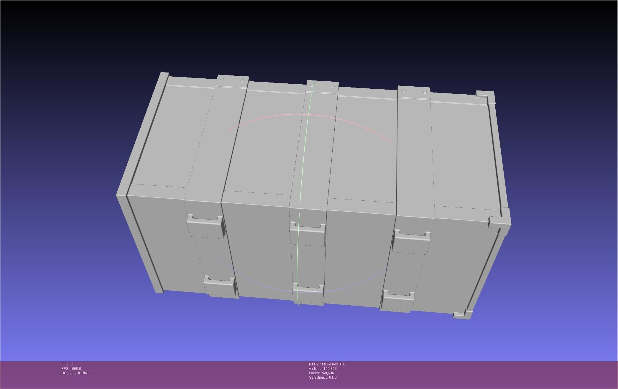 Demon Slayer Nezuko Box 3D print model_46