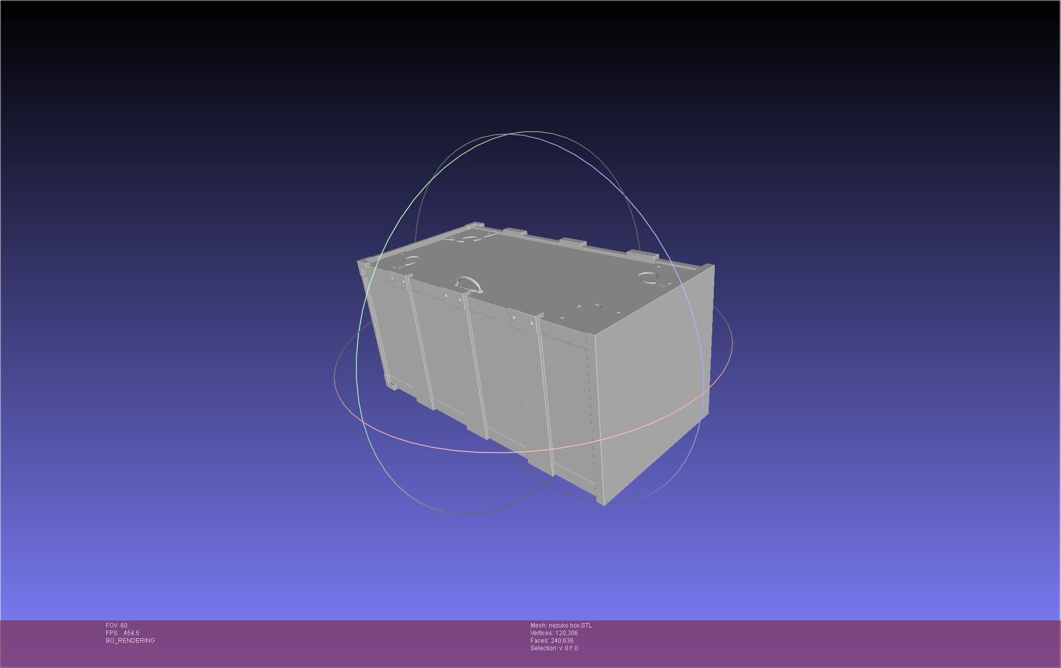 Demon Slayer Nezuko Box 3D print model_17