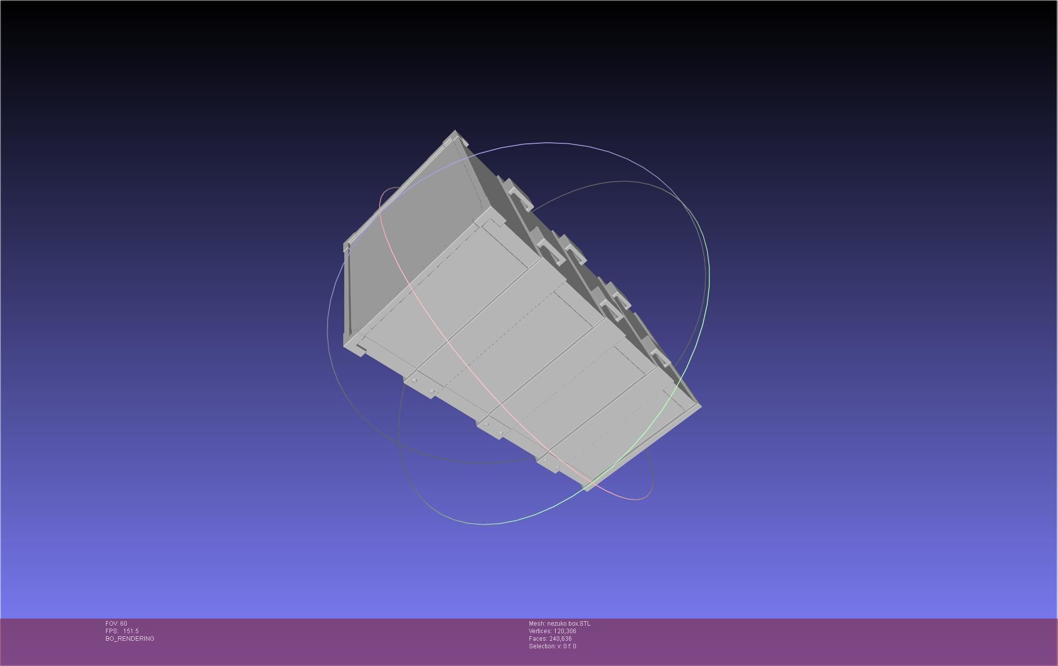 Demon Slayer Nezuko Box 3D print model_13