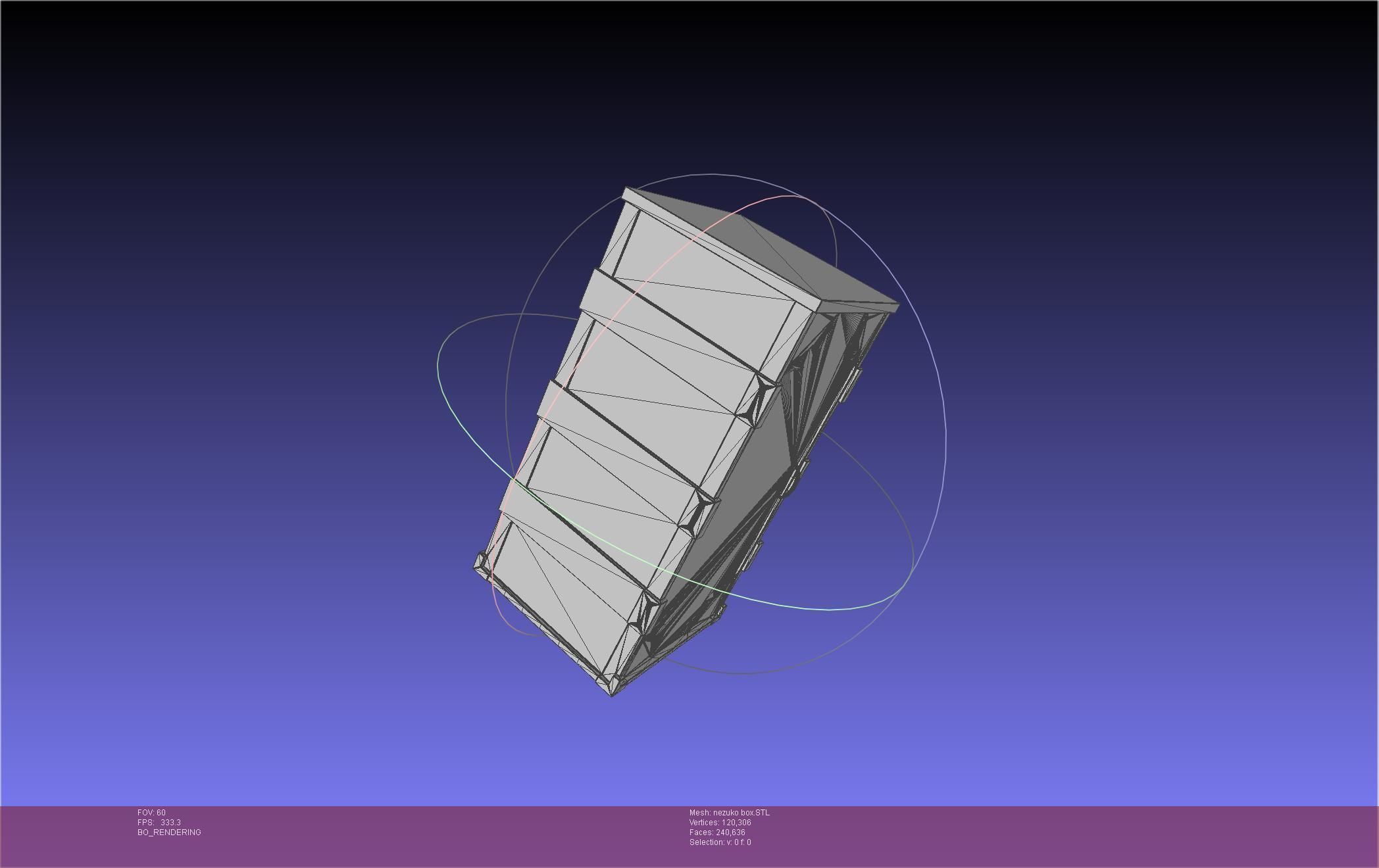 Demon Slayer Nezuko Box 3D print model_24