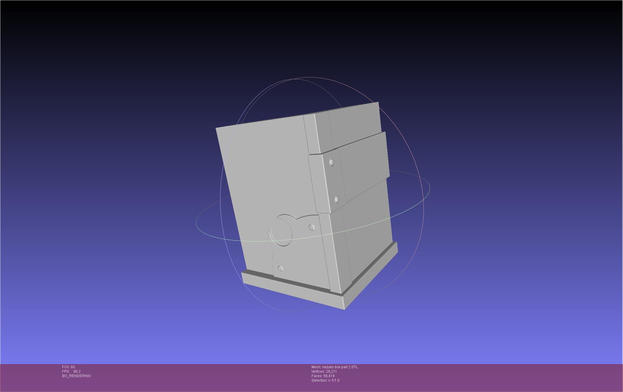 Demon Slayer Nezuko Box 3D print model_83