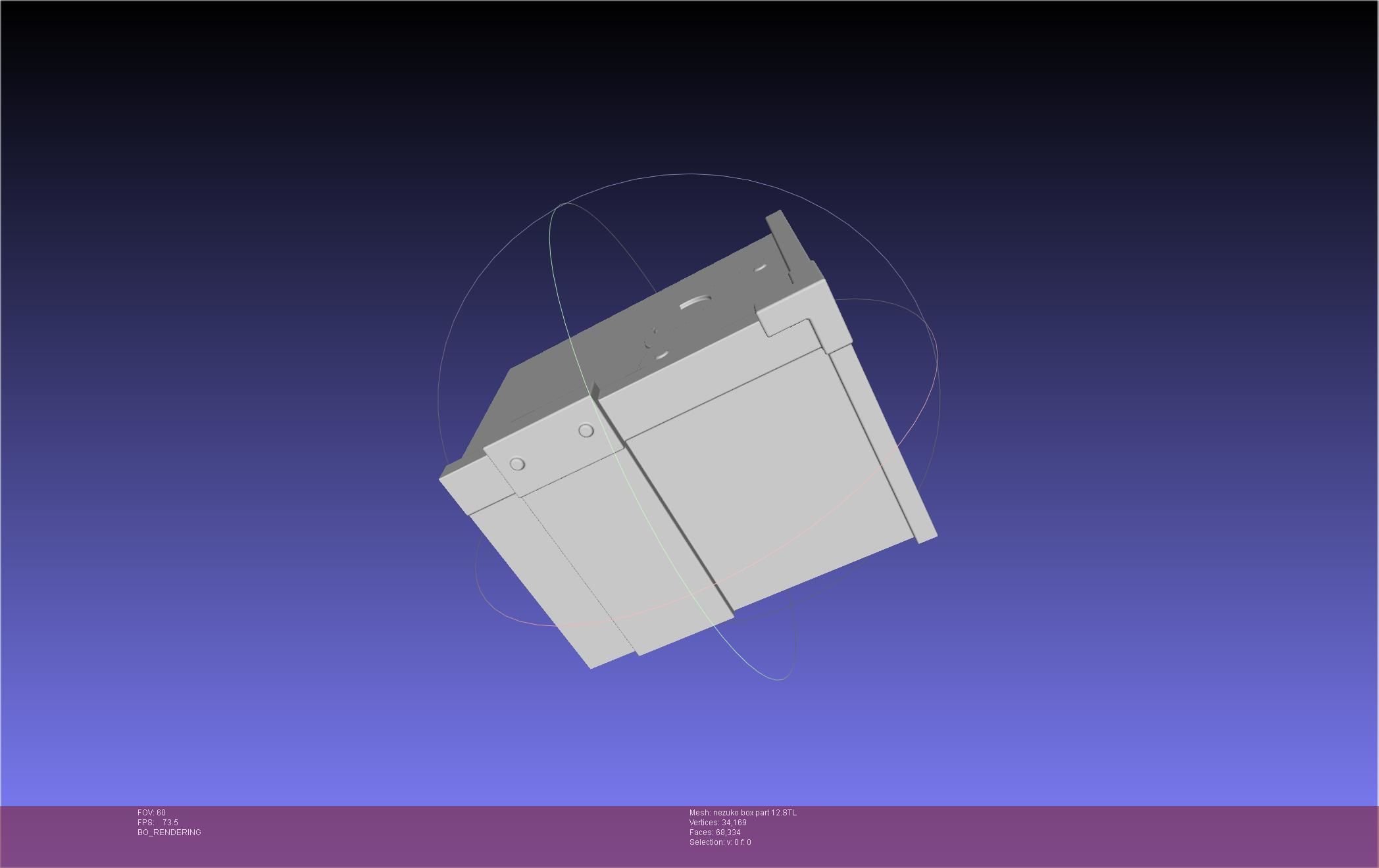 Demon Slayer Nezuko Box 3D print model_145