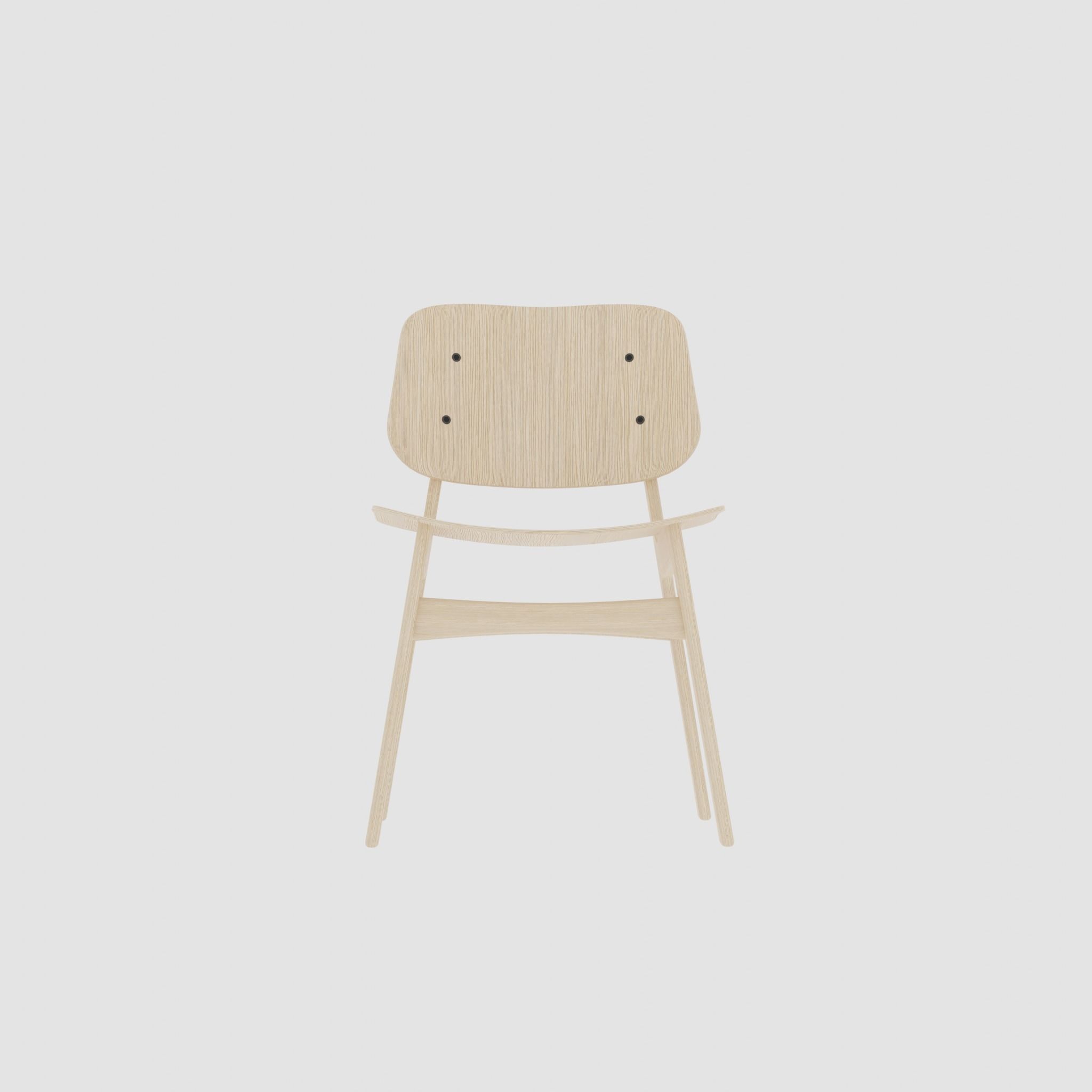 SoborgChair wooden chair Free low-poly 3D model_1