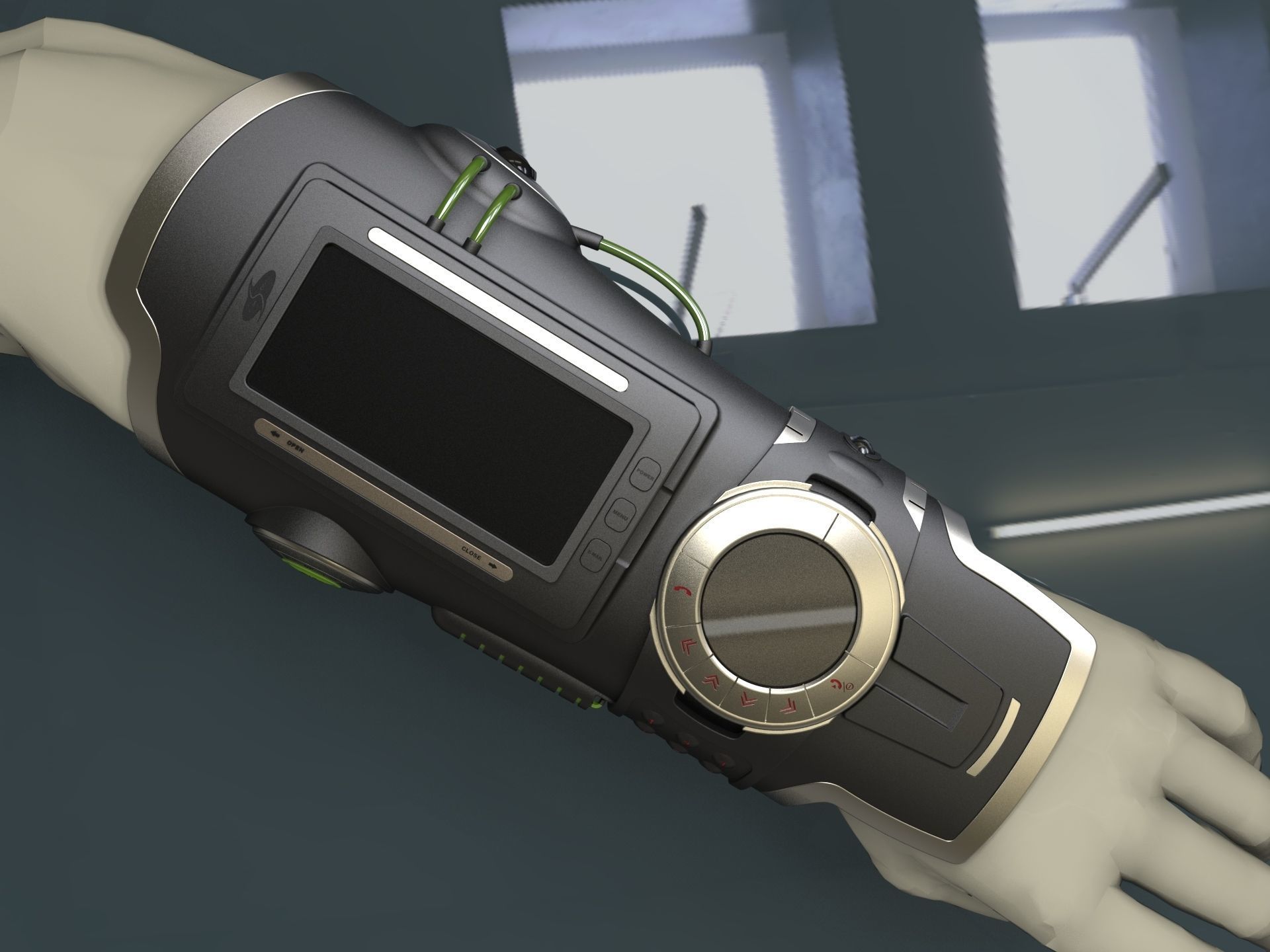 Personal IT Device Concept 3D Modeling 3D print model_7