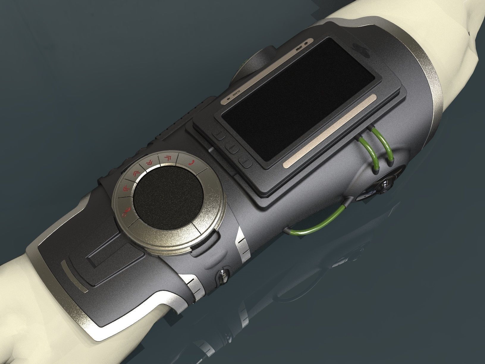 Personal IT Device Concept 3D Modeling 3D print model_6