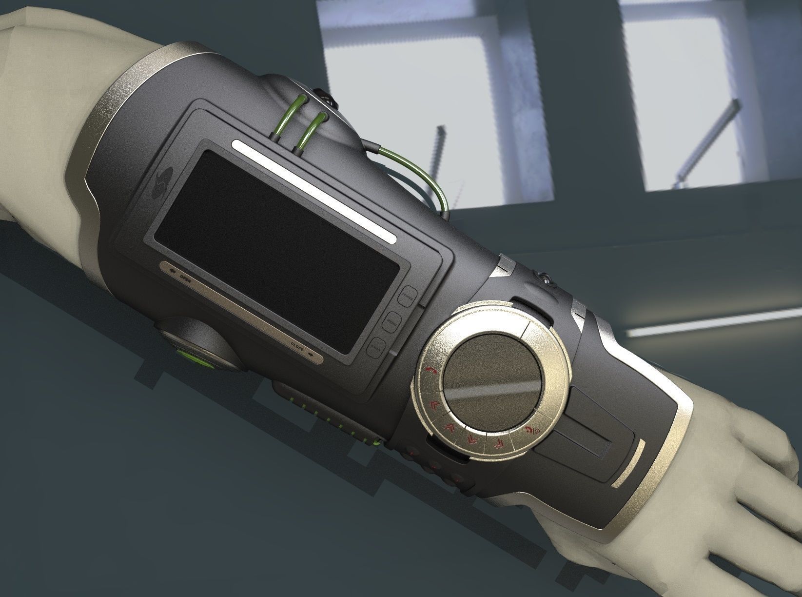 Personal IT Device Concept 3D Modeling 3D print model_9