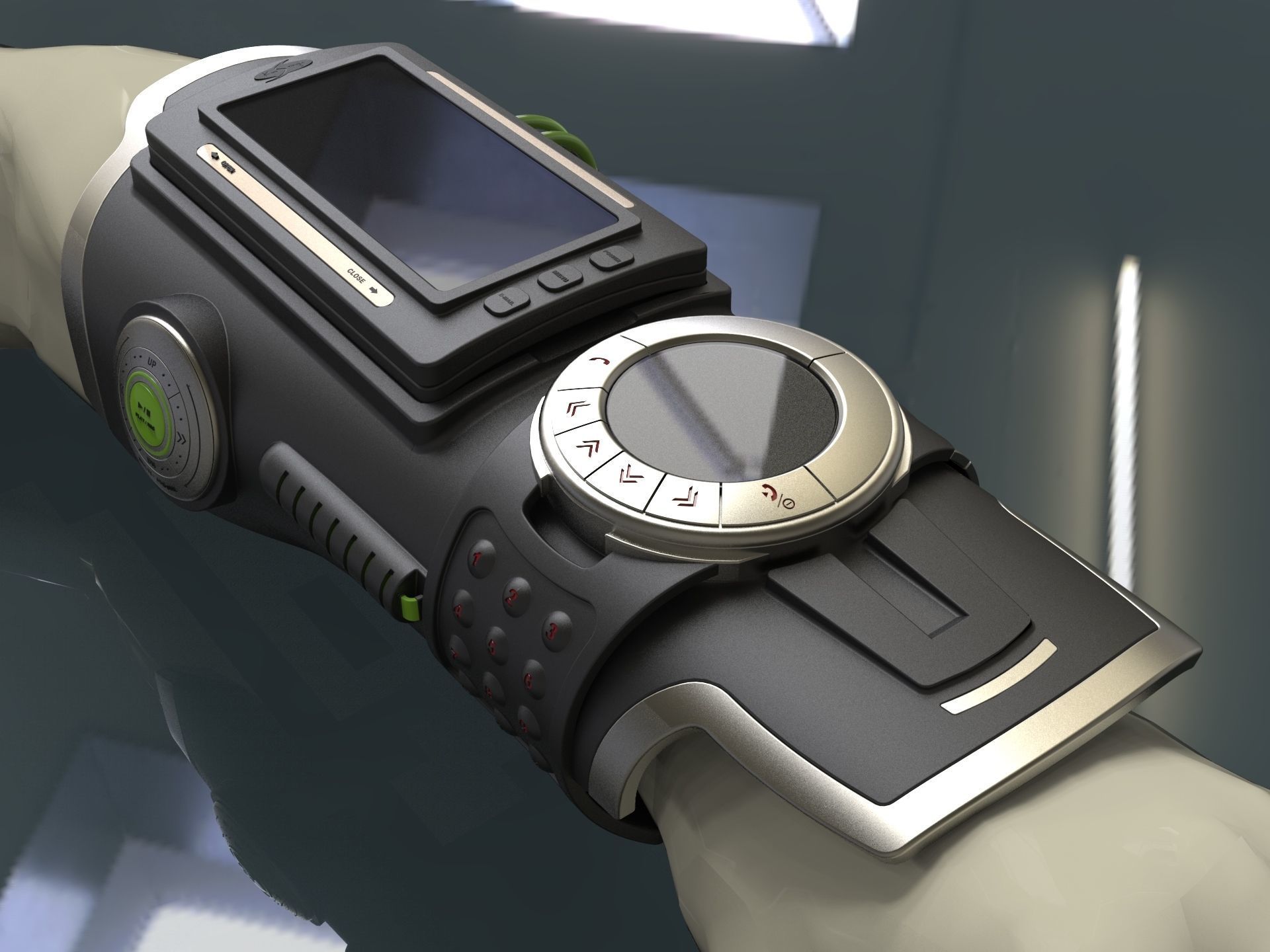 Personal IT Device Concept 3D Modeling 3D print model_11