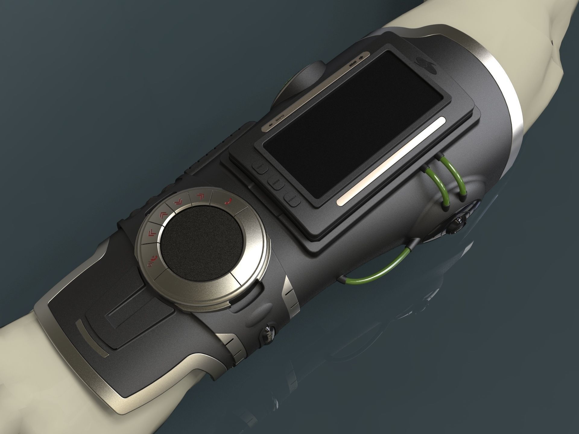 Personal IT Device Concept 3D Modeling 3D print model_8