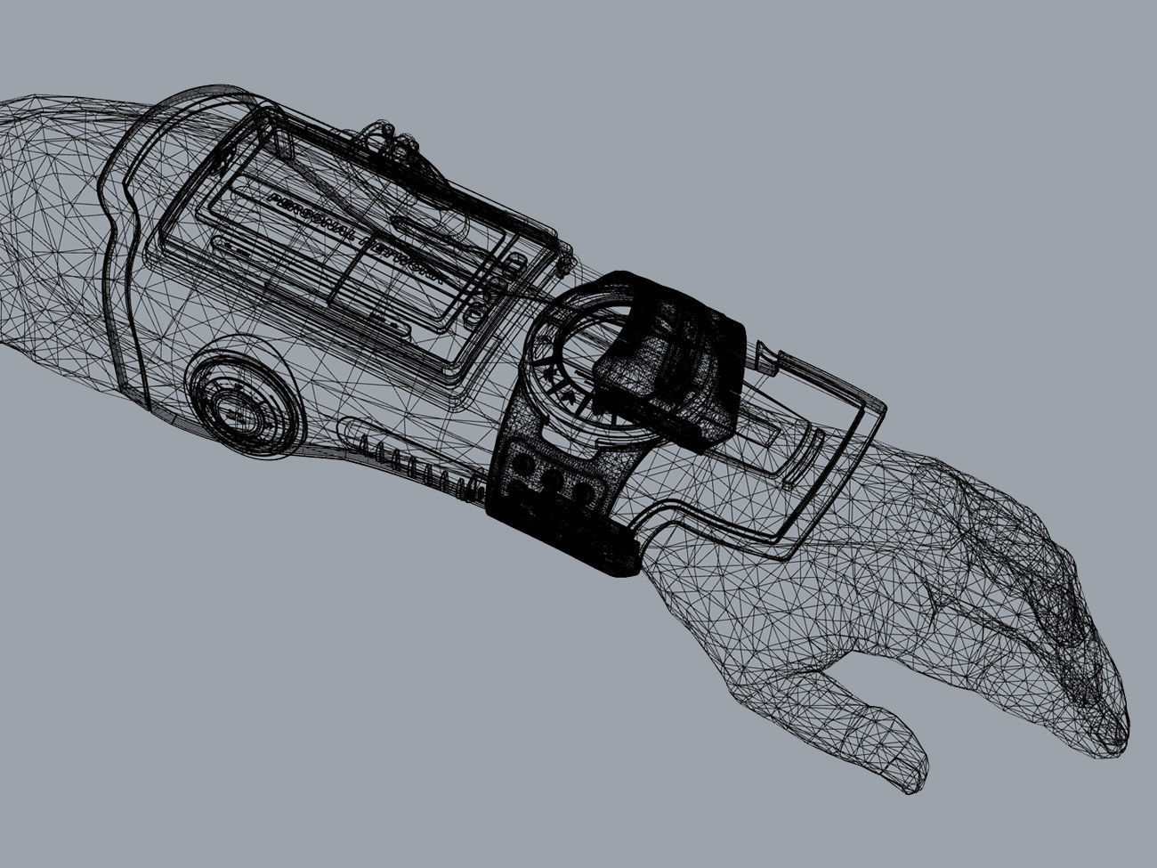 Personal IT Device Concept 3D Modeling 3D print model_1