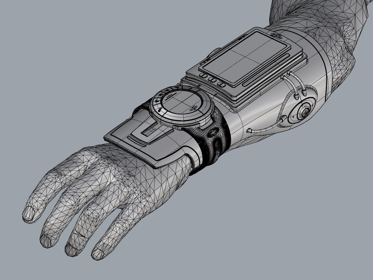 Personal IT Device Concept 3D Modeling 3D print model_3