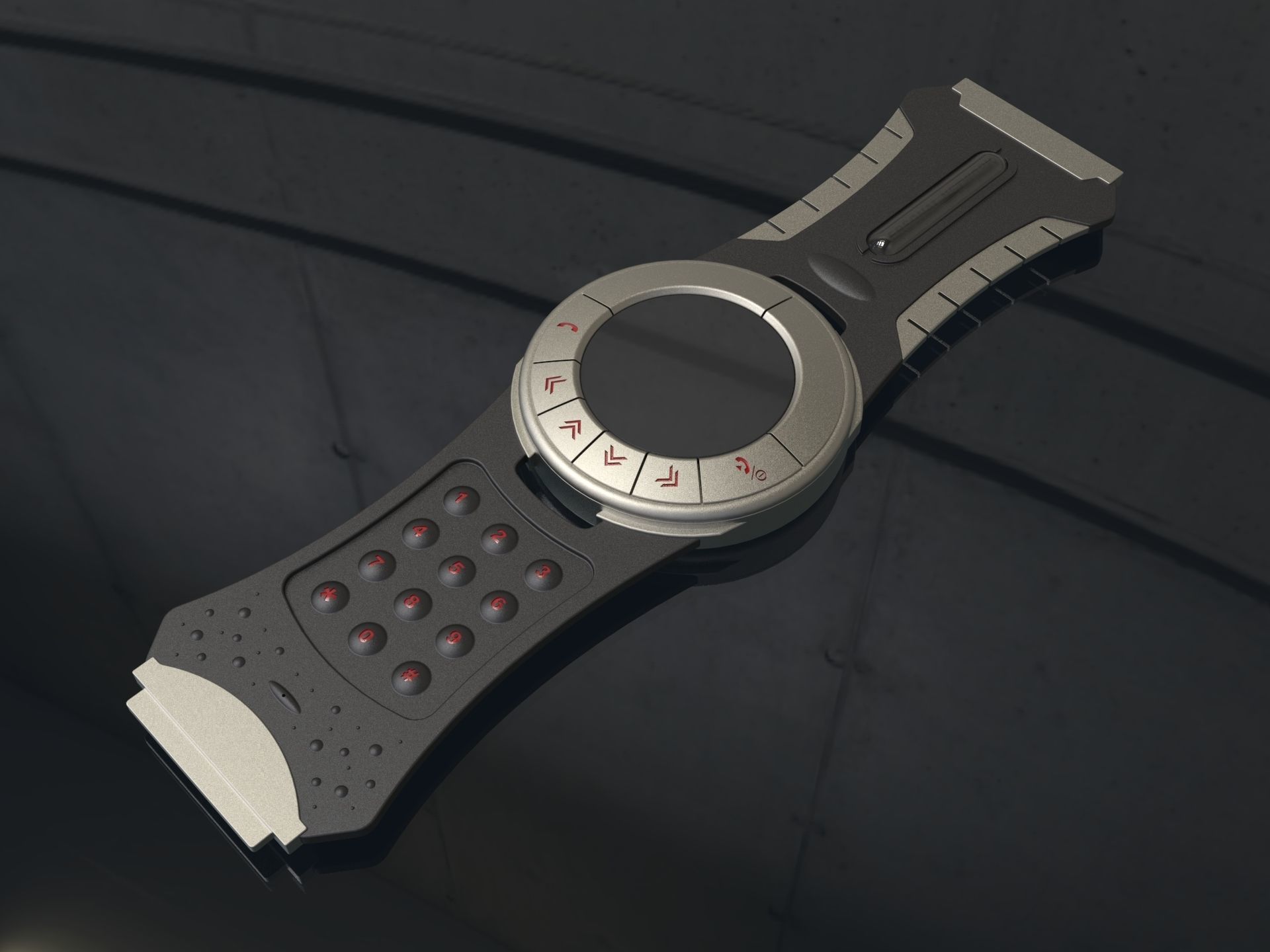 Personal IT Device Concept 3D Modeling 3D print model_13