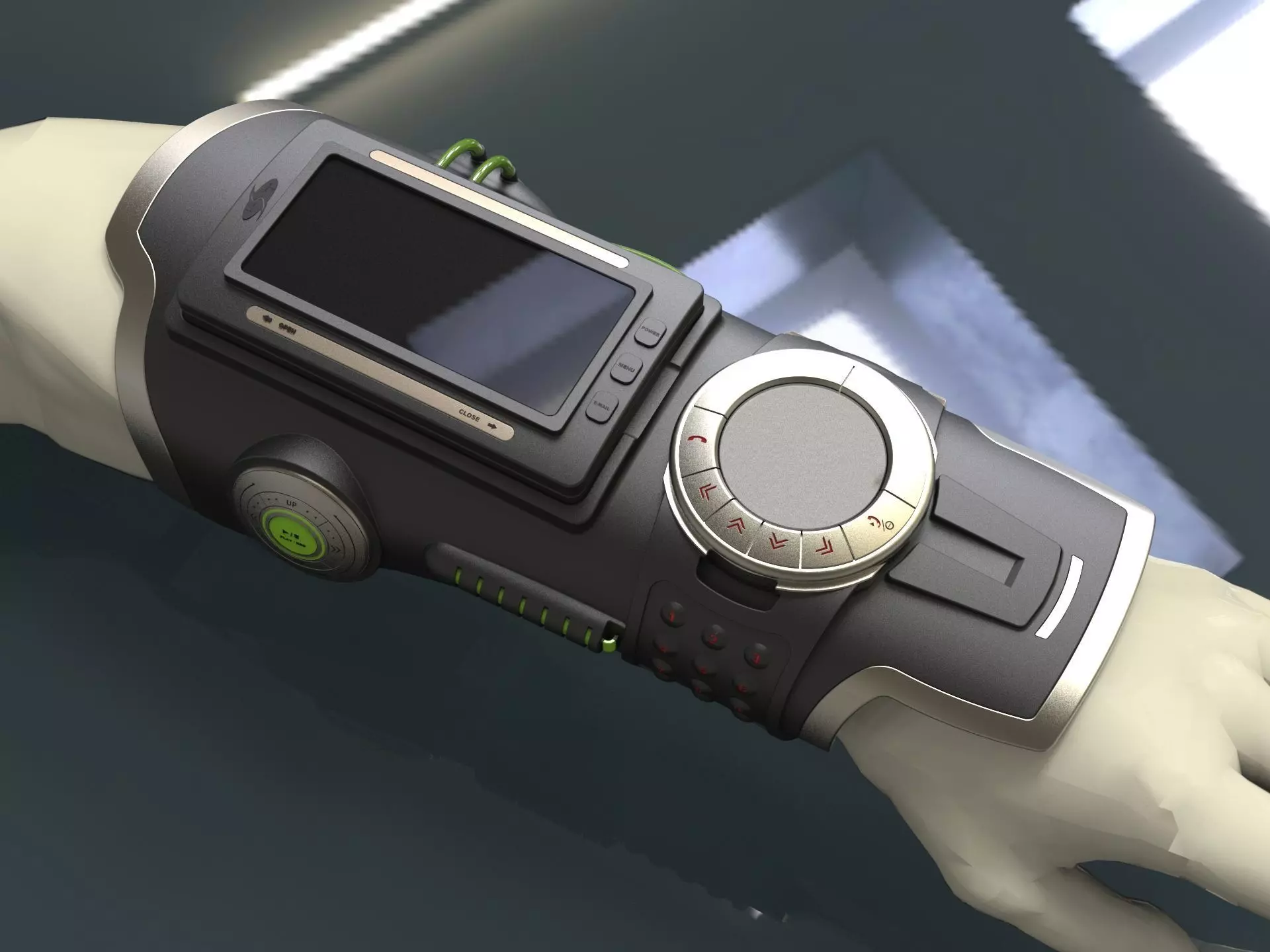 Personal IT Device Concept 3D Modeling 3D print model_0