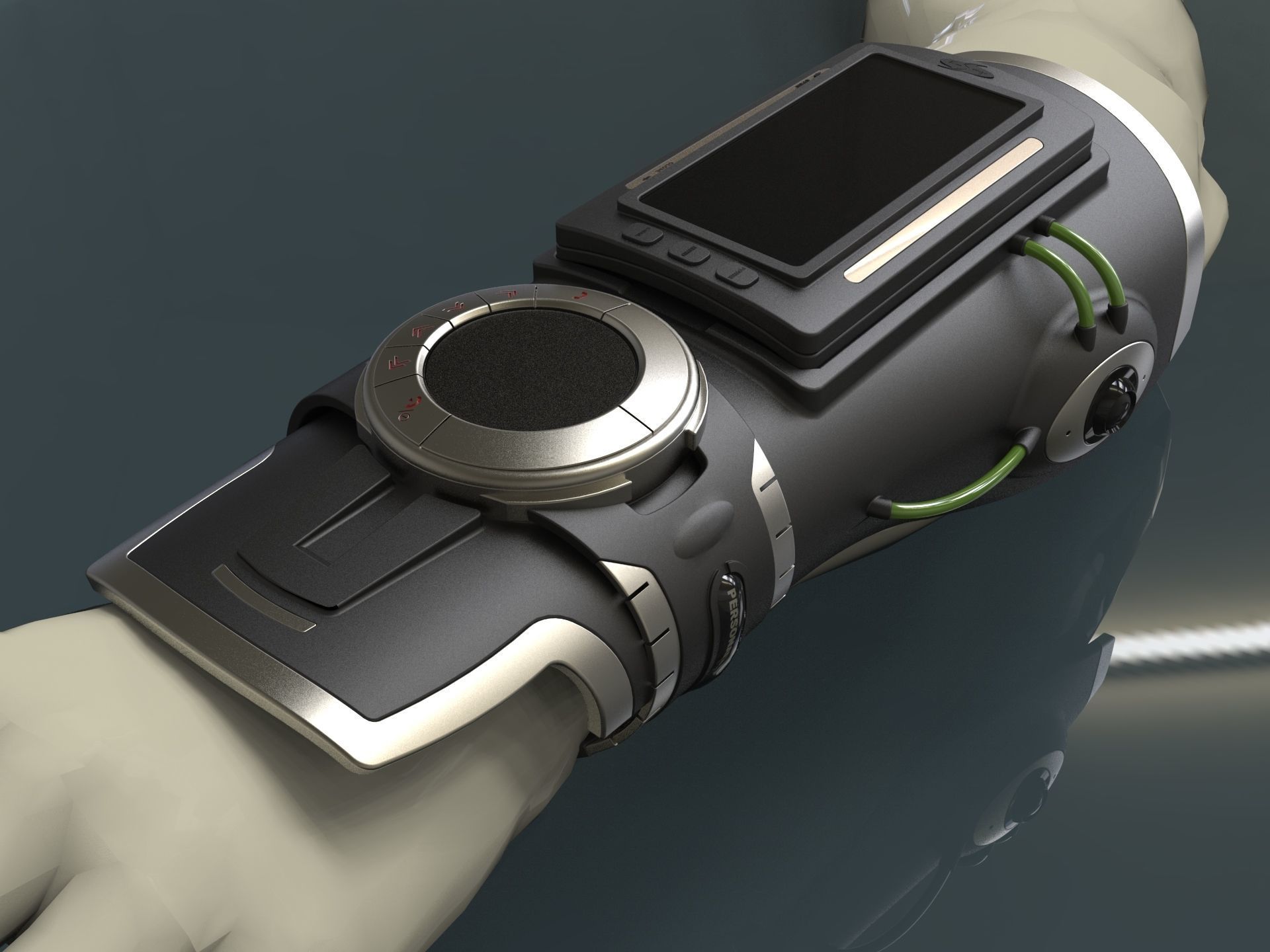 Personal IT Device Concept 3D Modeling 3D print model_10