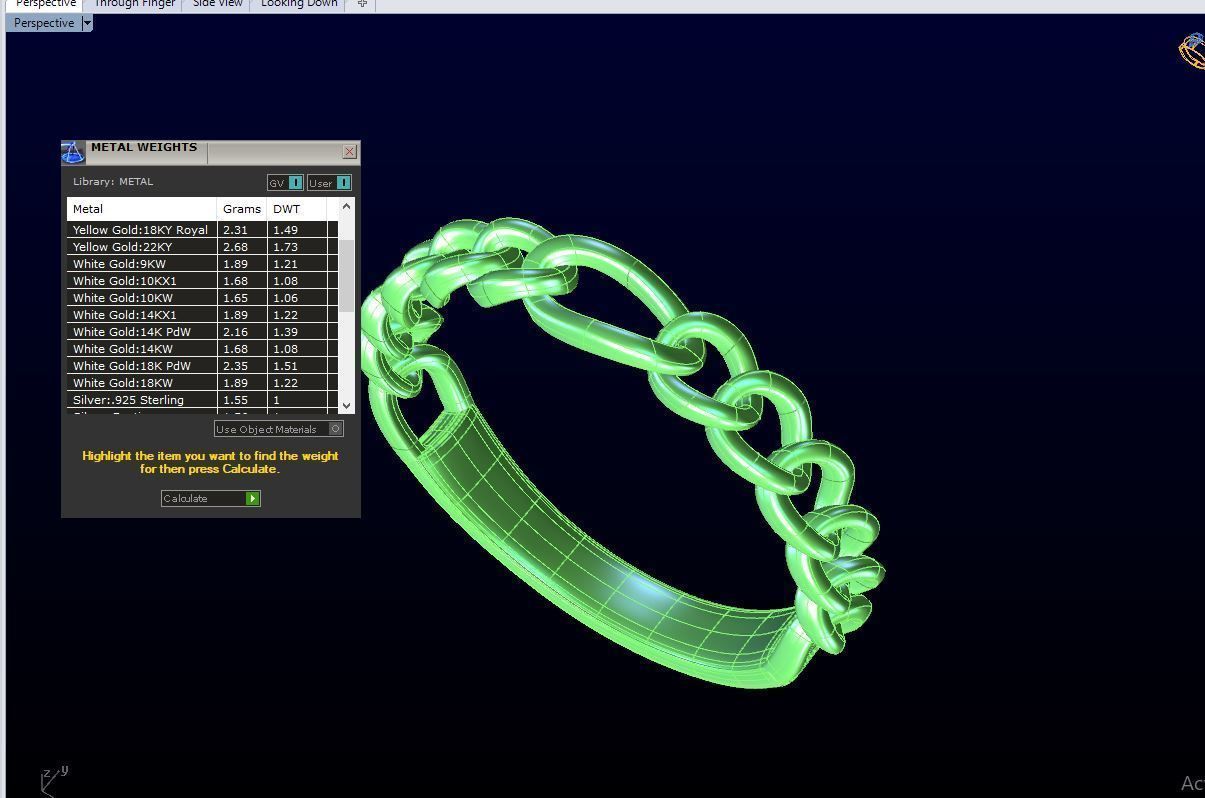 CHAIN RING MY031 3D print model_8