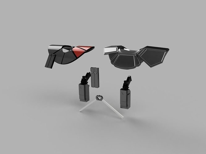 1 12 Clone Captain Fordo Accessory Bundle 3D print model