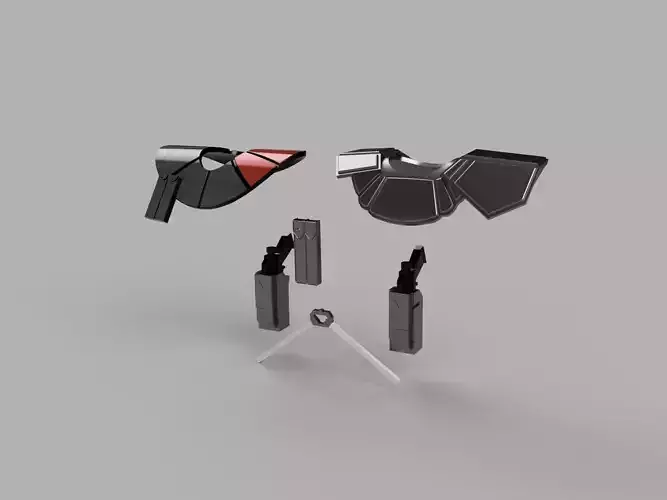 1 12 Clone Captain Fordo Accessory Bundle 3D print model