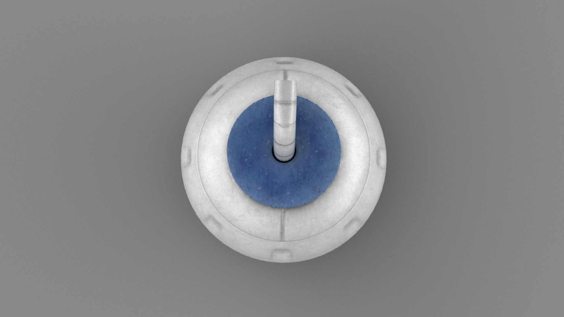 Toy Bomb Low-poly 3D model_16