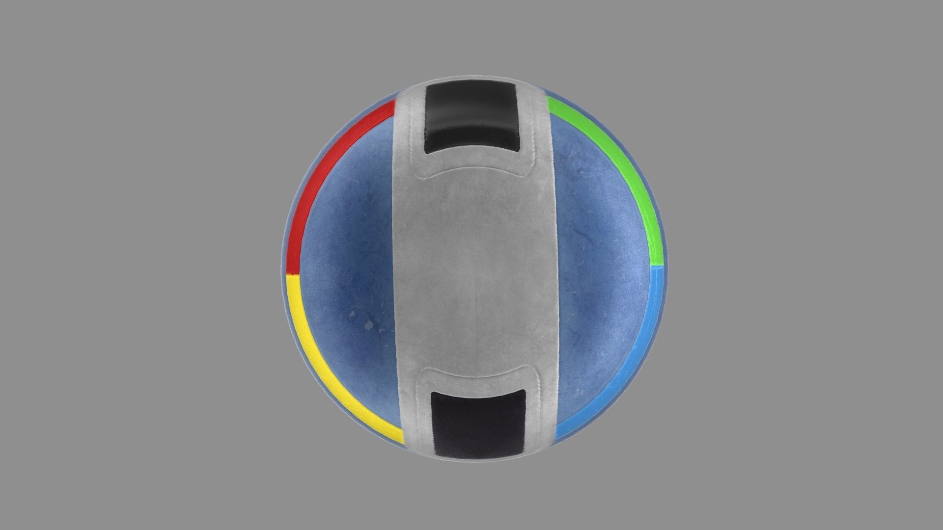 Toy Bomb Low-poly 3D model_17