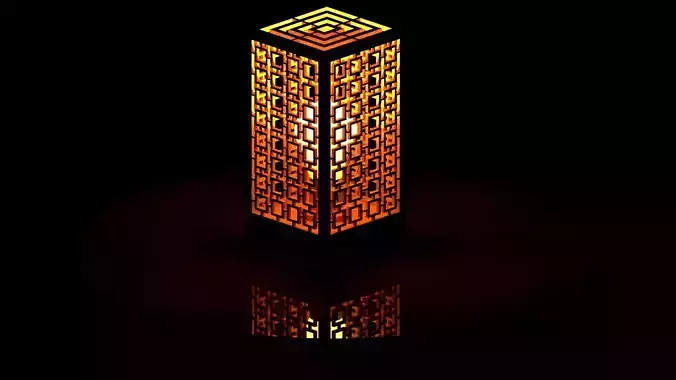 Collister Table Lamp 3D model