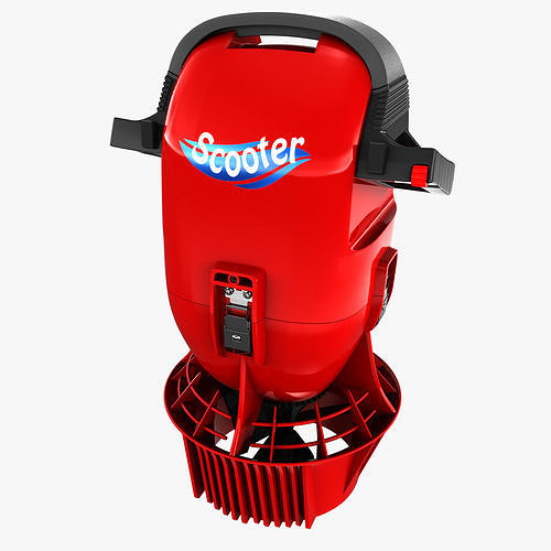 Diving Scooter Realistic 3D model