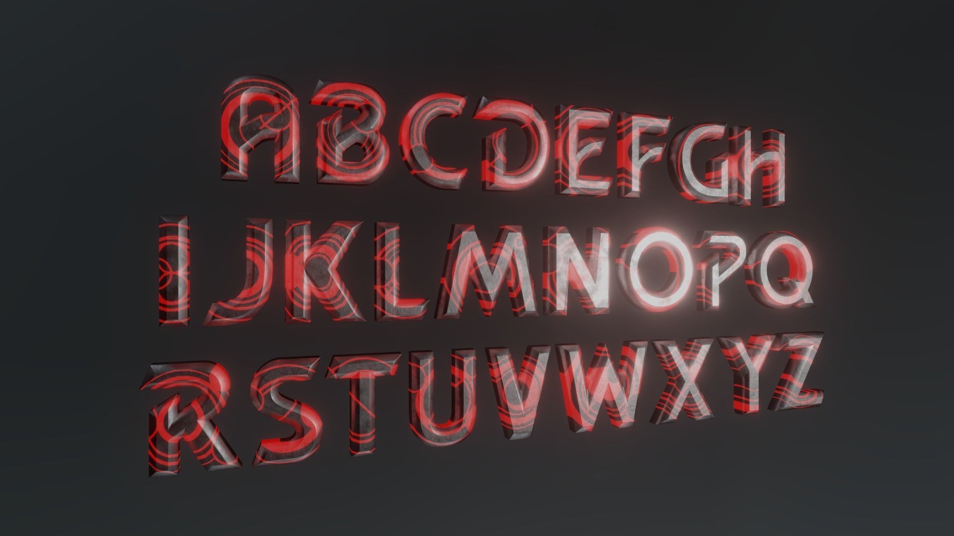 DOCTOR WHO - TIME LORD TEXT - Rogue Film Productions Low-poly 3D model_9