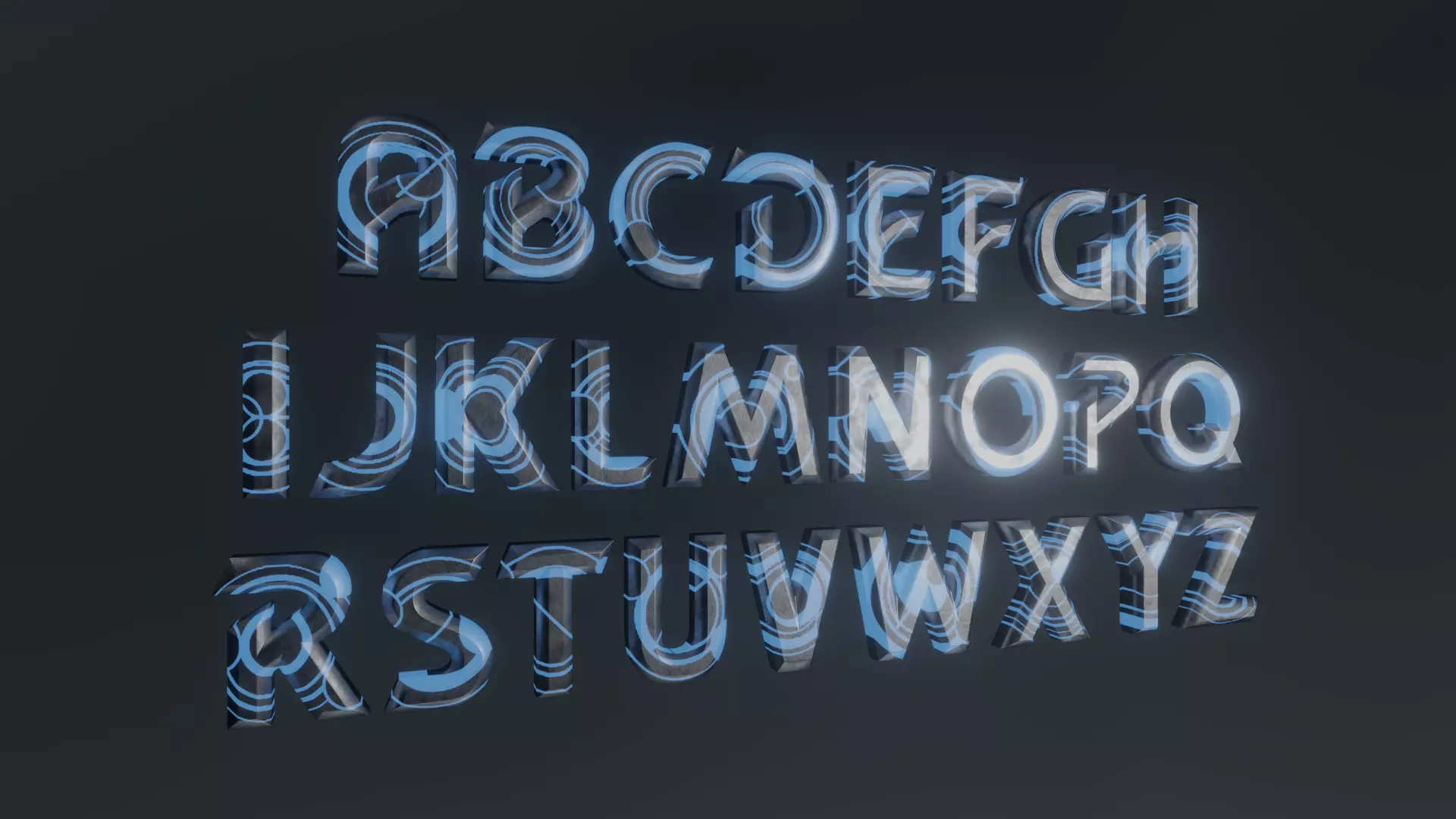 DOCTOR WHO - TIME LORD TEXT - Rogue Film Productions Low-poly 3D model_0