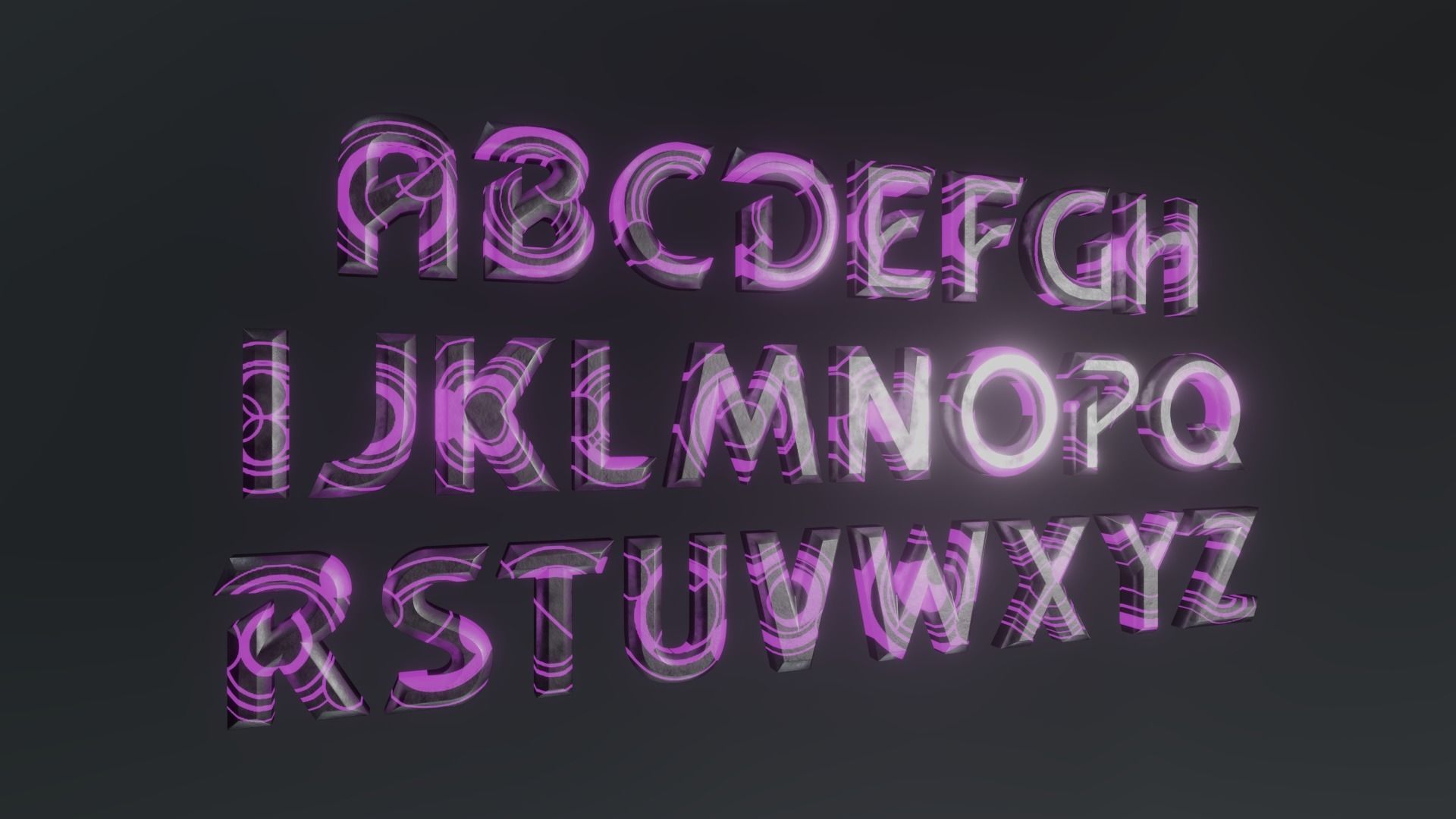 DOCTOR WHO - TIME LORD TEXT - Rogue Film Productions Low-poly 3D model_12