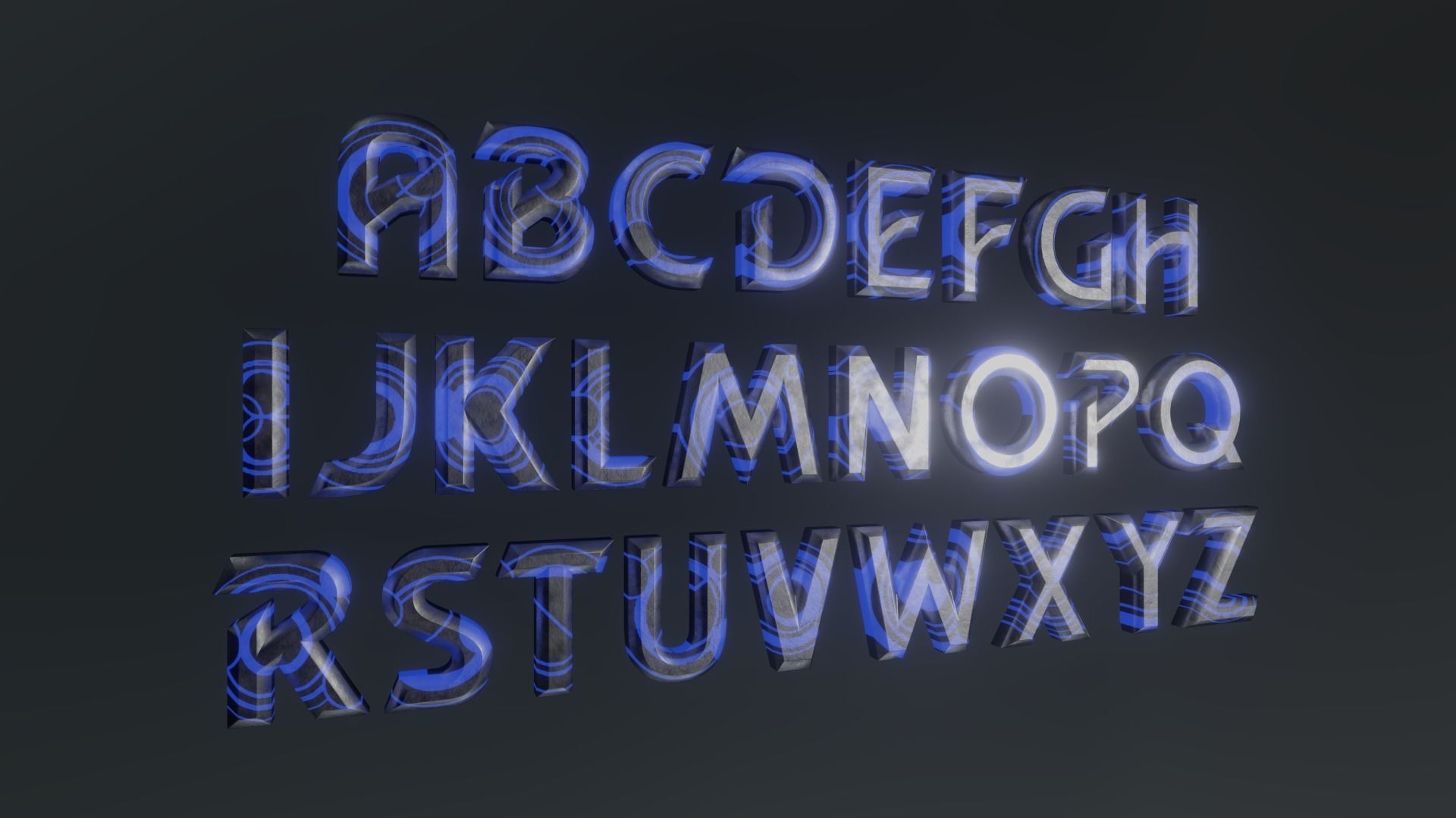 DOCTOR WHO - TIME LORD TEXT - Rogue Film Productions Low-poly 3D model_14