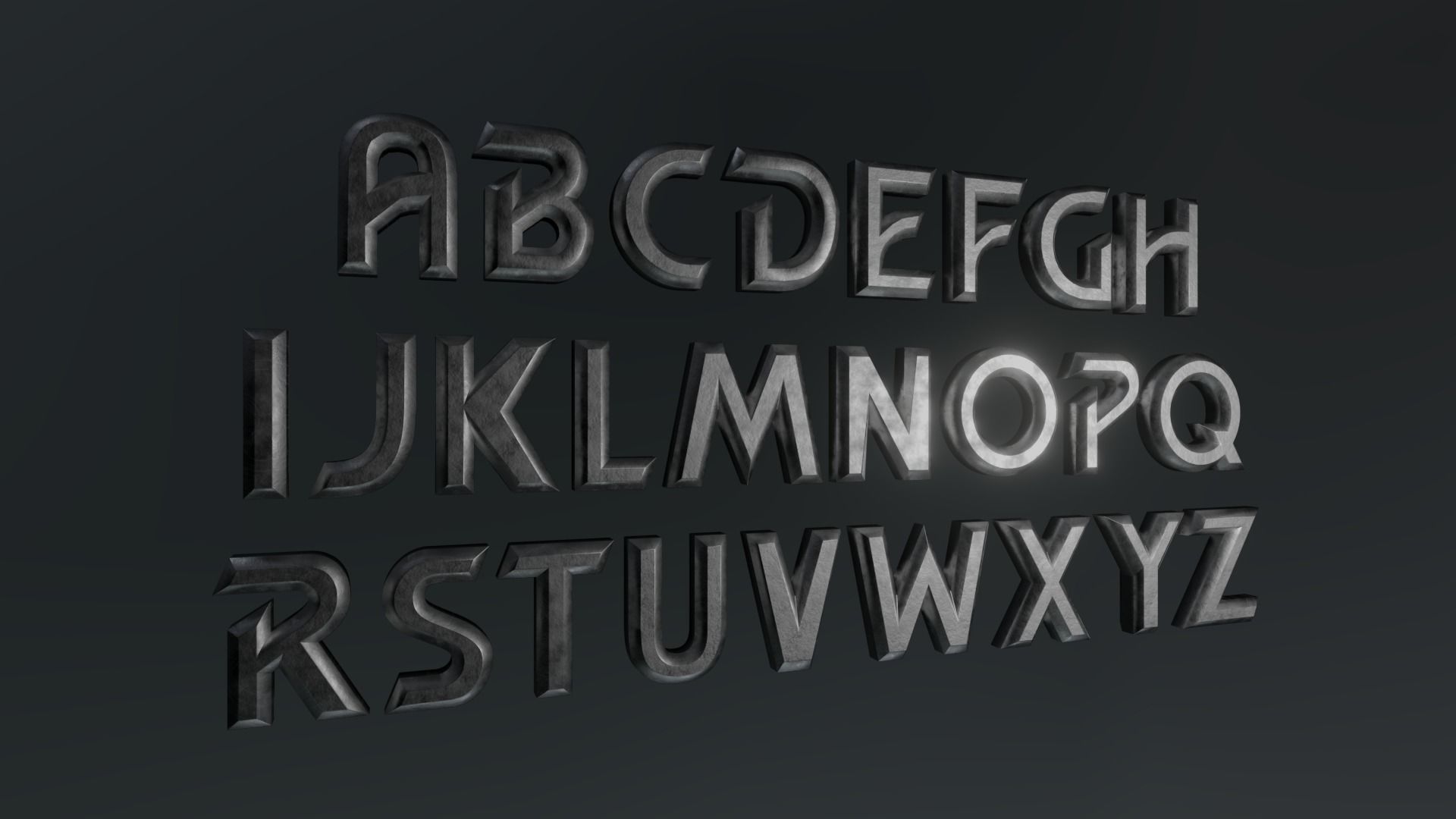 DOCTOR WHO - TIME LORD TEXT - Rogue Film Productions Low-poly 3D model_16