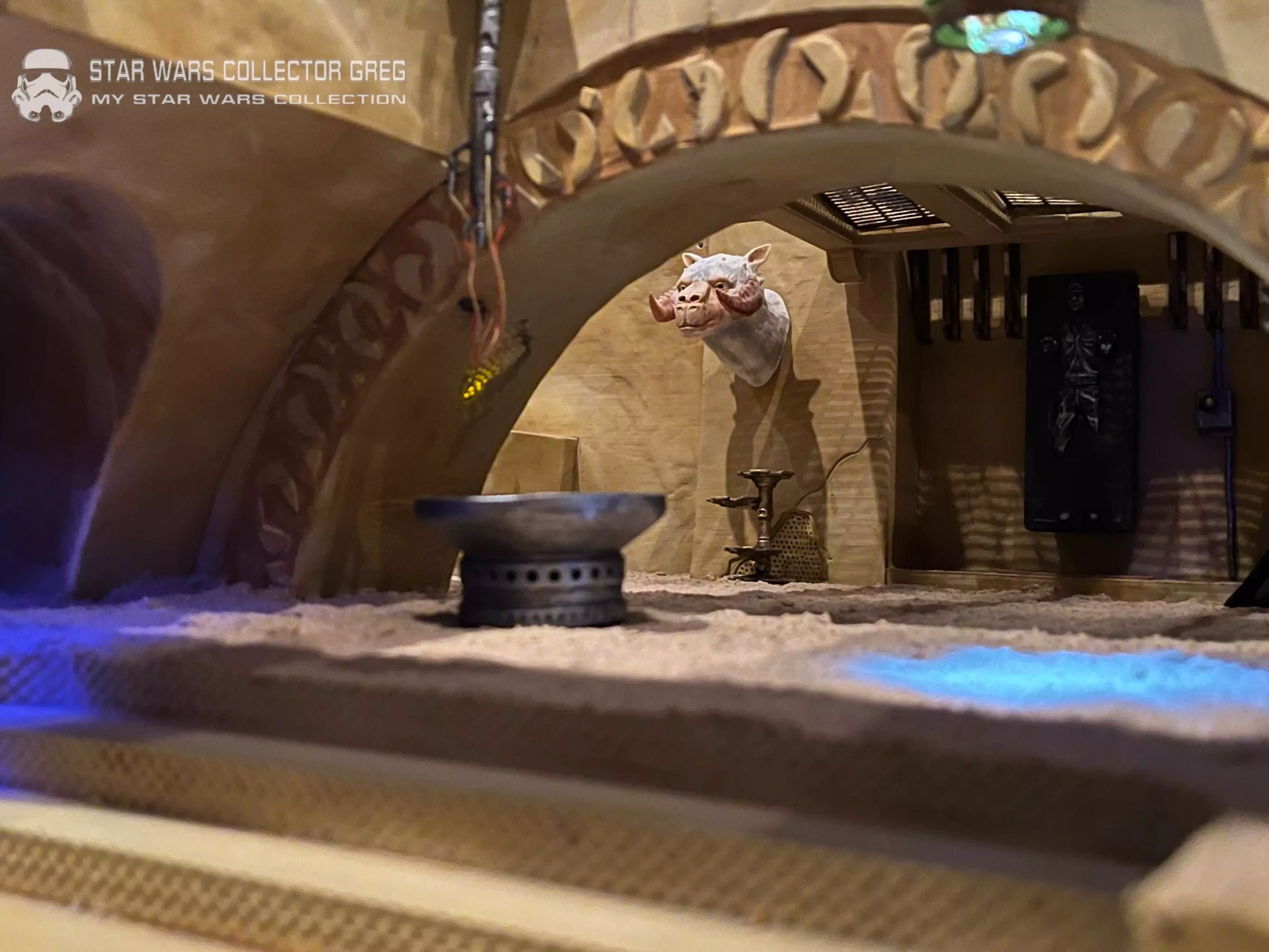 Jabbas Throne Room - Trophy Area - Complete set 1-6 scale 3D Model Collection_25
