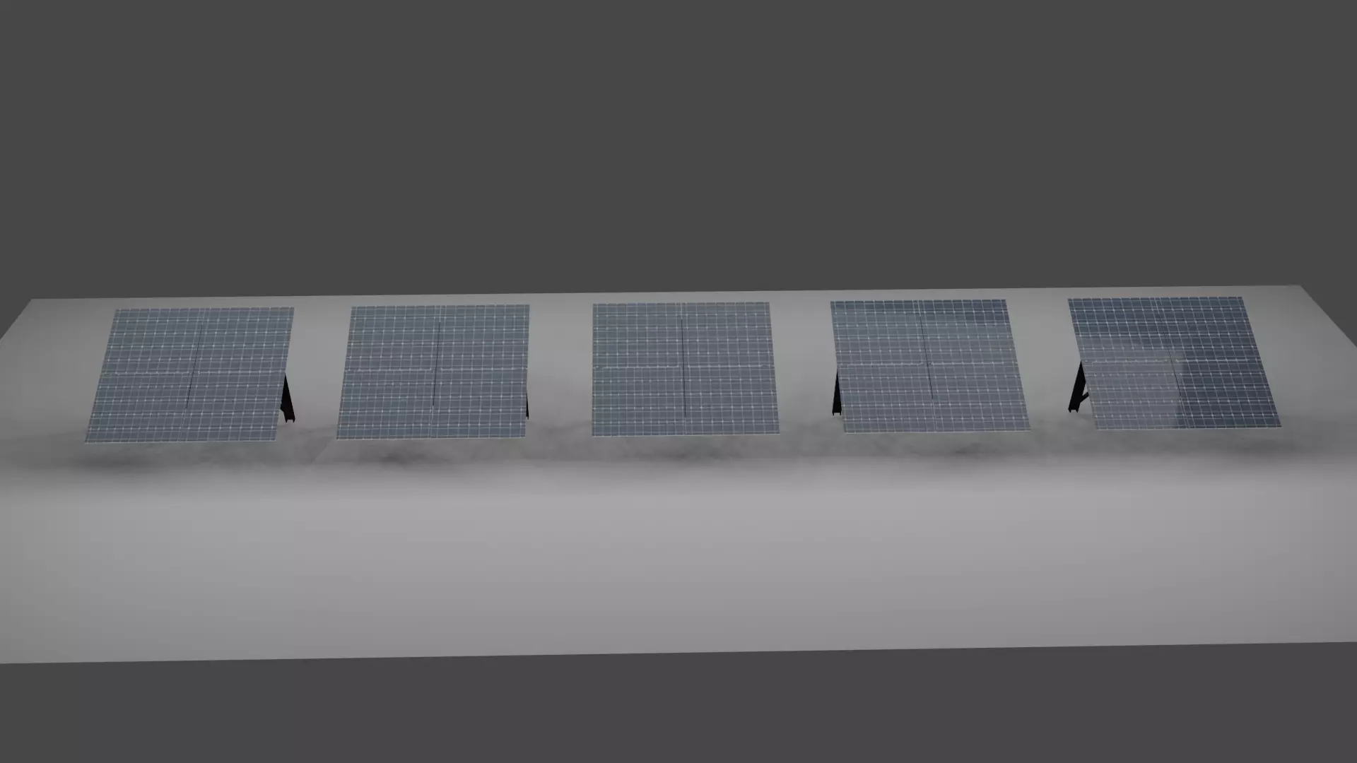 solar bookshelves Free low-poly 3D model