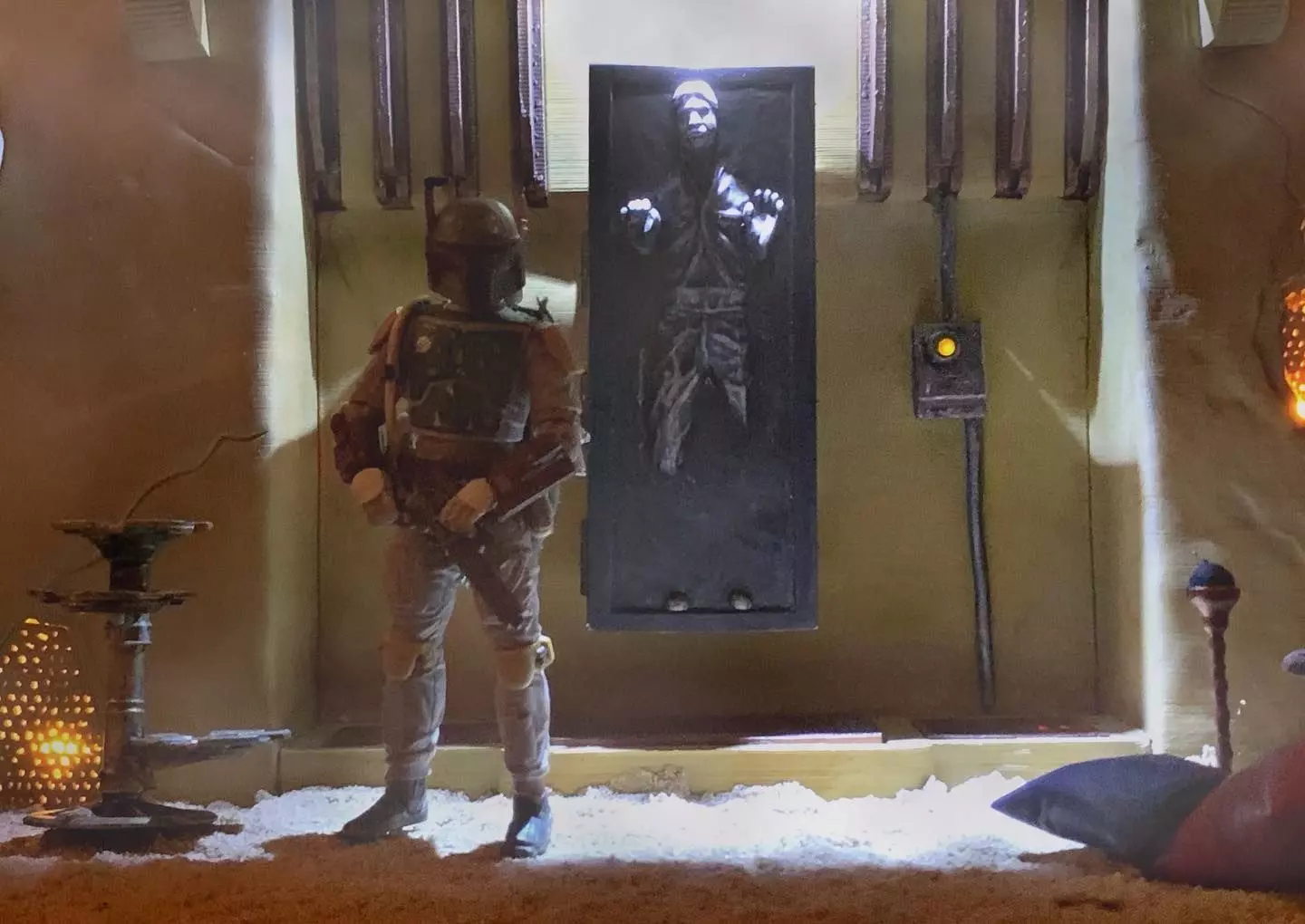 Jabbas Throne Room - Trophy Area - Complete set 1-12 scale 3D Model Collection_22